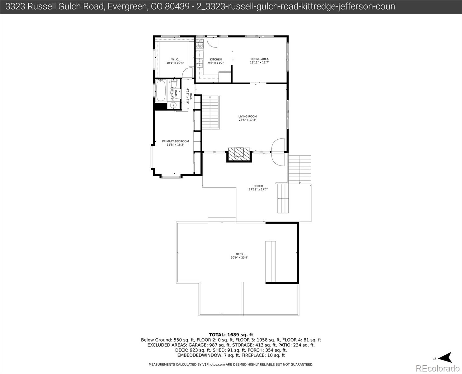 3323 S Russell Gulch Road
