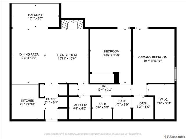 4896 S Dudley Street Unit: 8