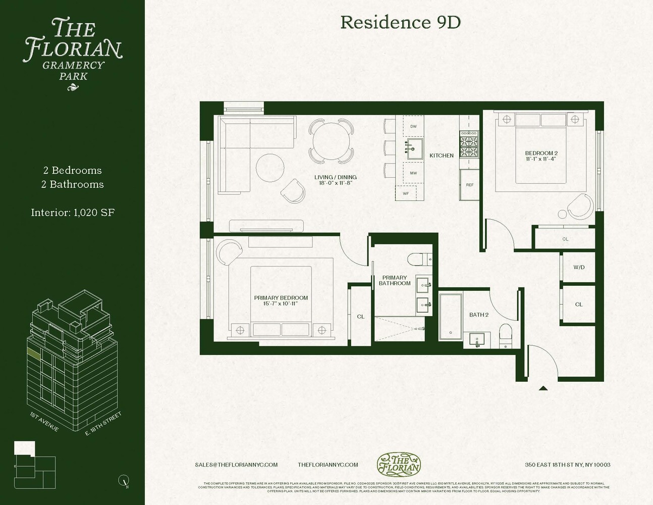 350 E 18TH Street 9D