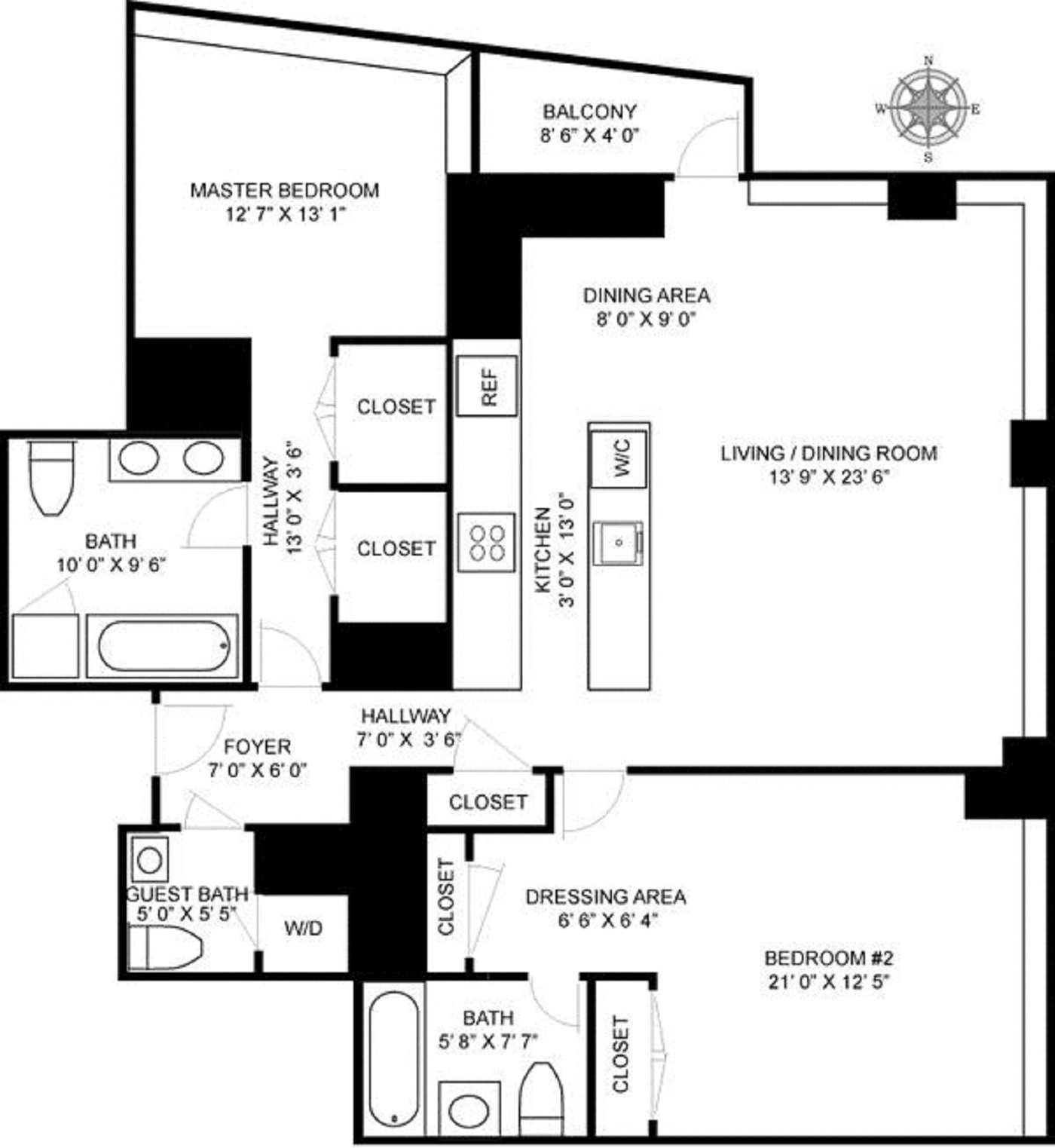 30 West Street 23B