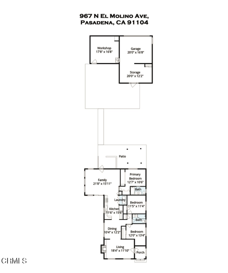 967 N El Molino Avenue