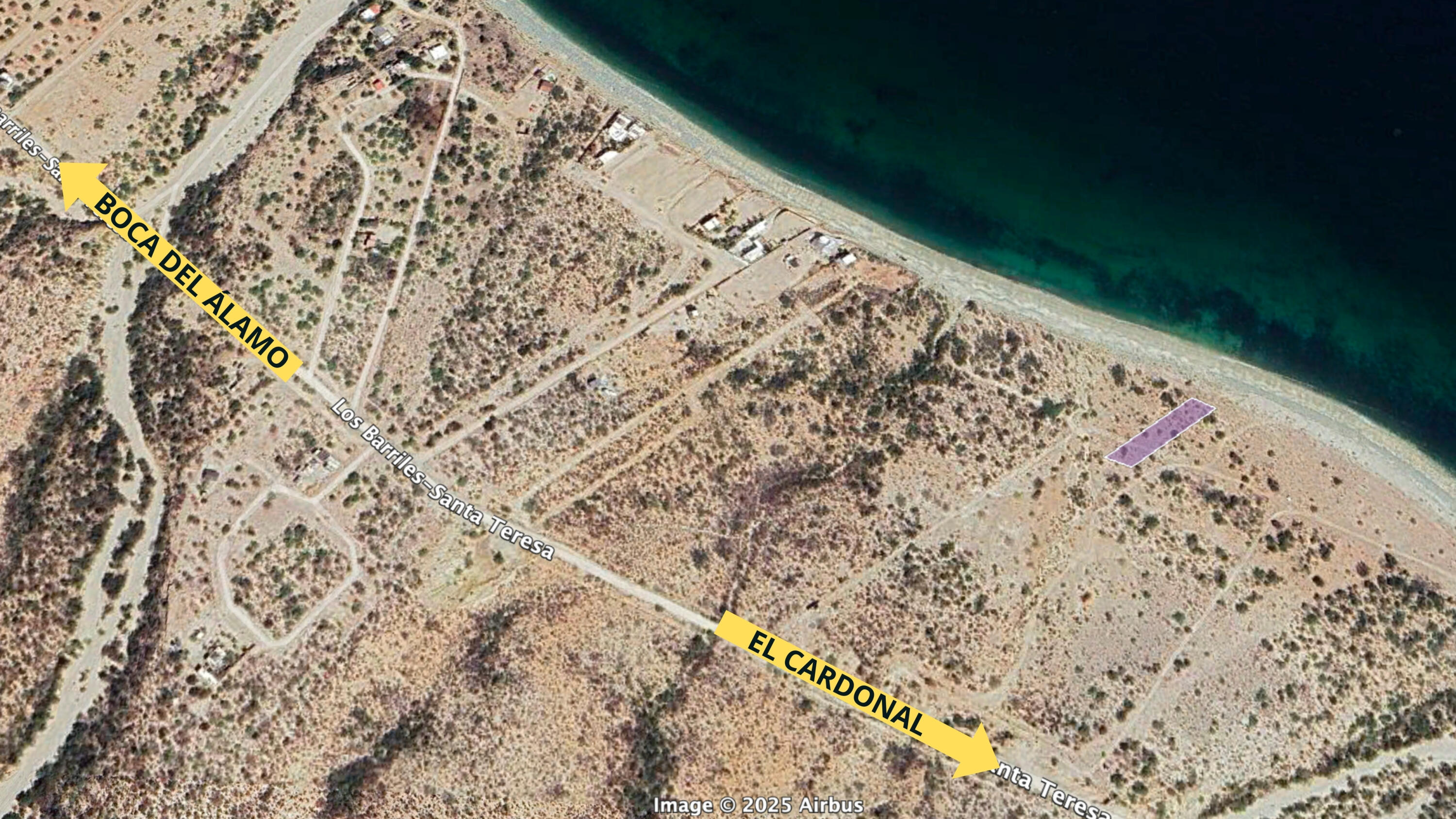 El Cardonal, Beachfront Paradise Lot
