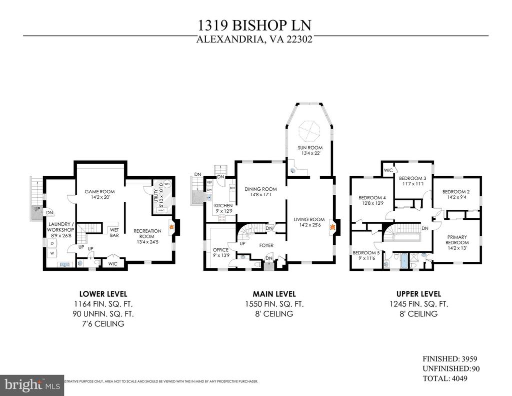 1319 BISHOP LANE