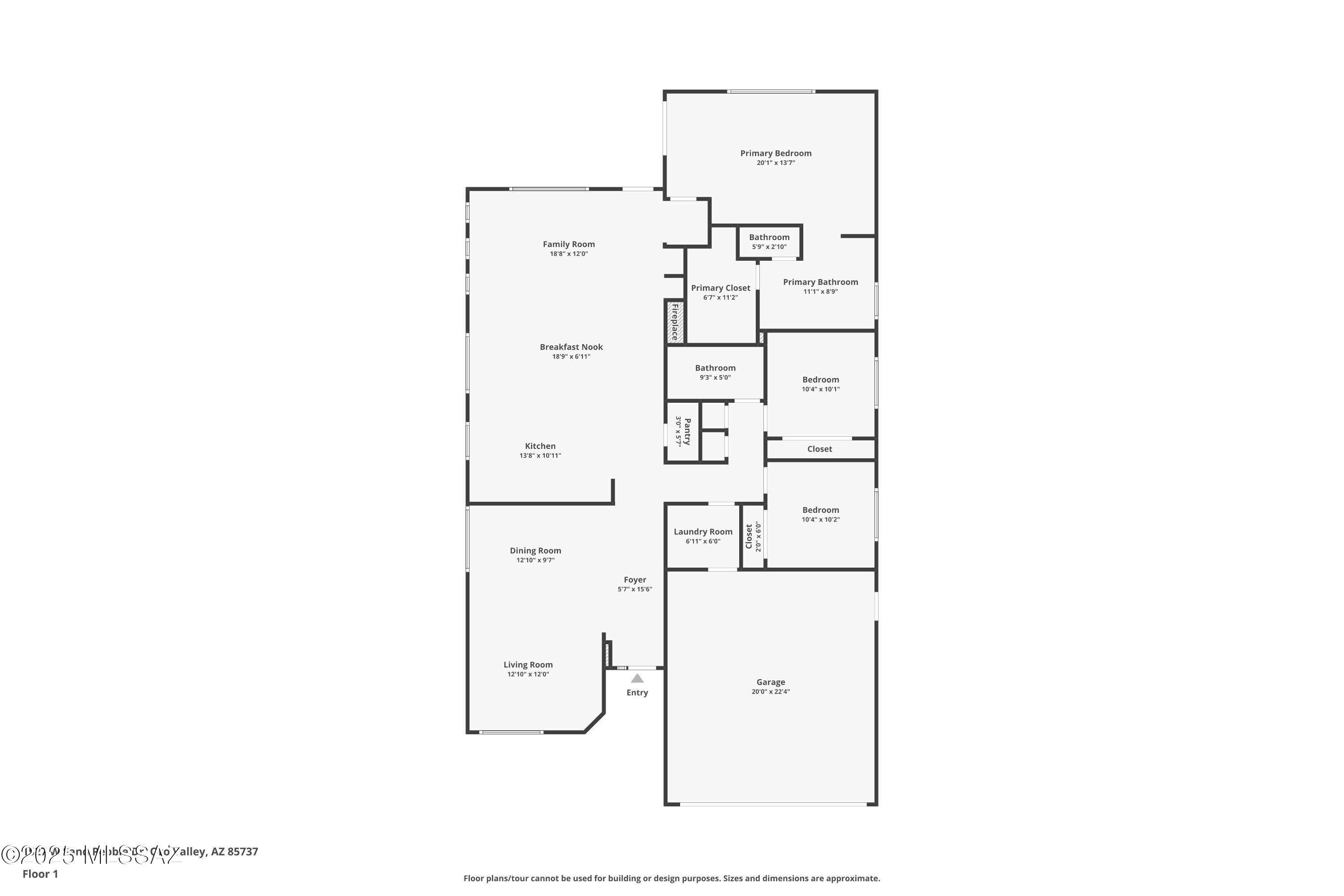 1527 W Sand Pebble Drive