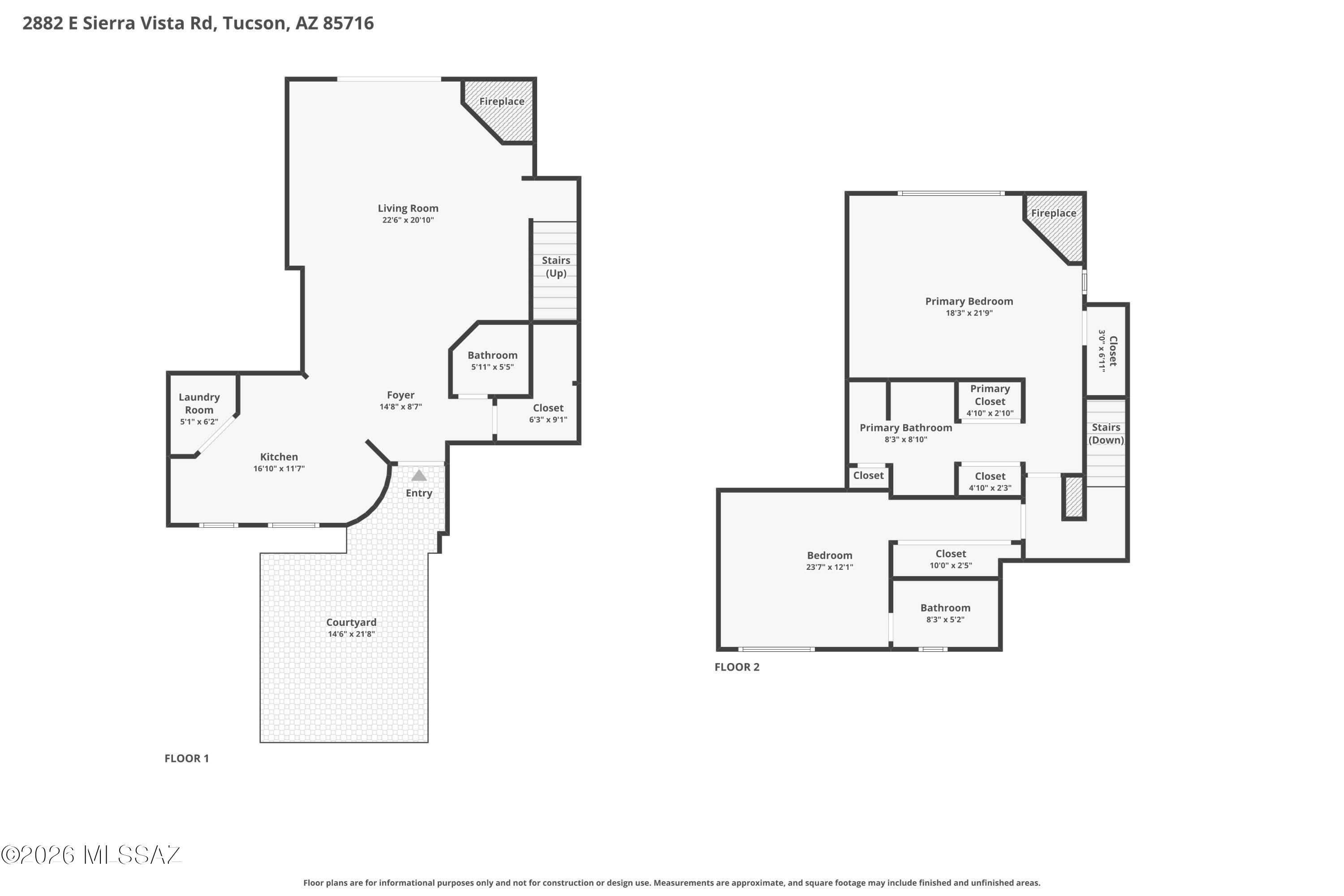 2882 E Sierra Vista Road