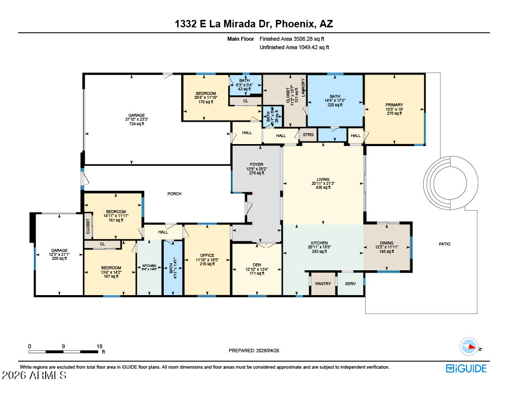 1332 E LA MIRADA Drive