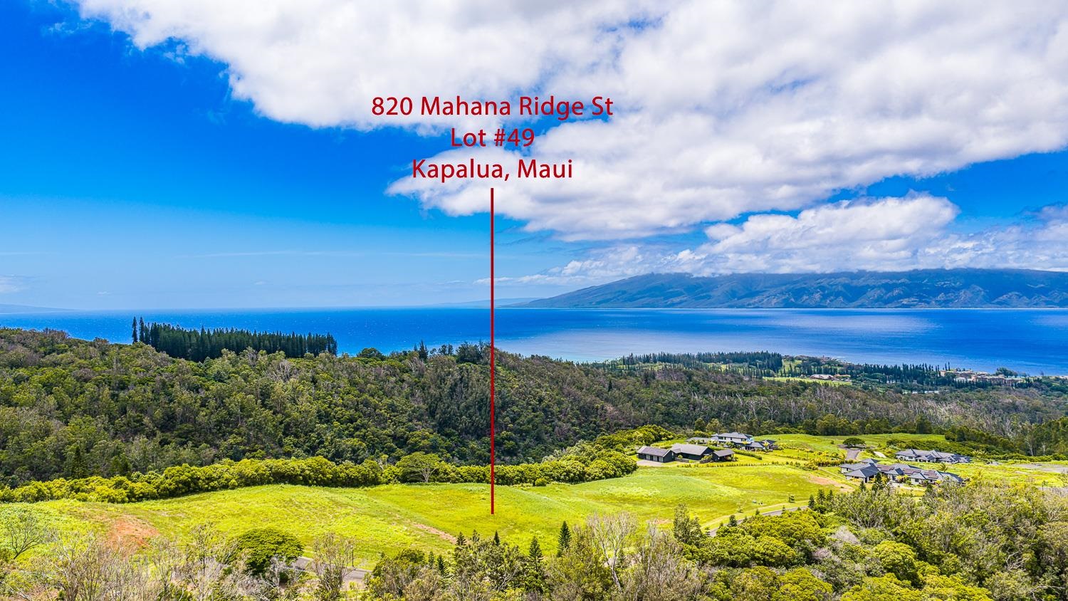 820 Mahana Ridge St Unit: Lot 49