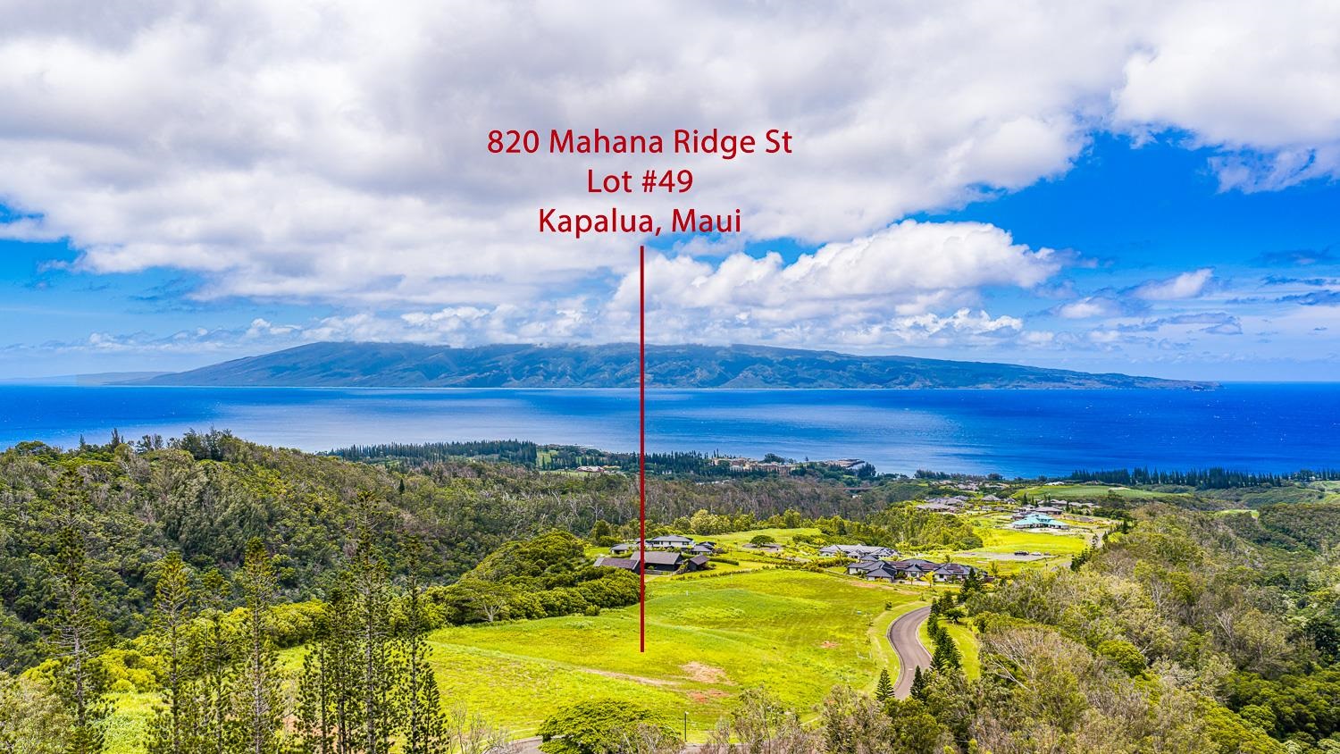 820 Mahana Ridge St Unit: Lot 49