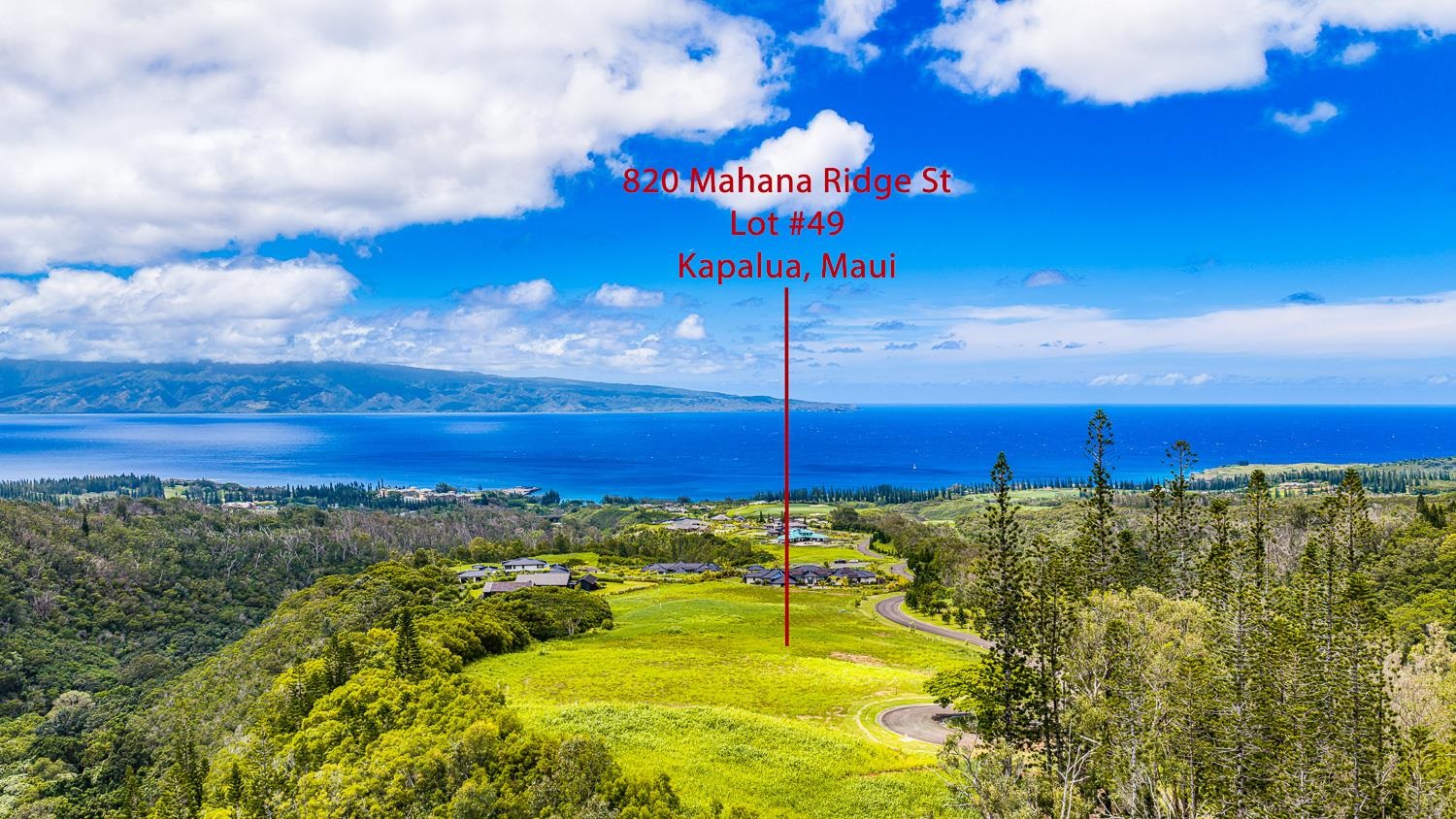 820 Mahana Ridge St Unit: Lot 49