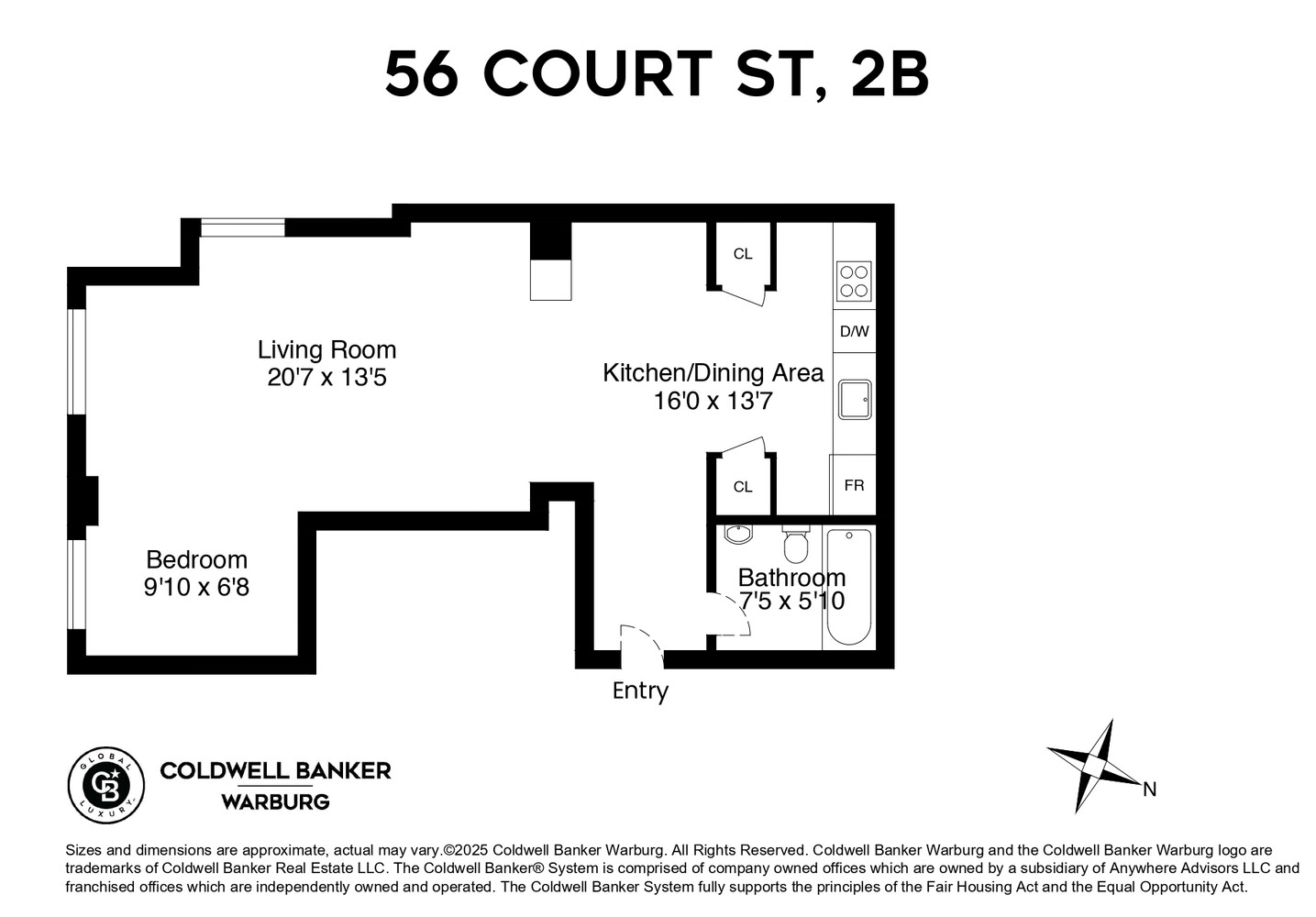 56 COURT Street 2B