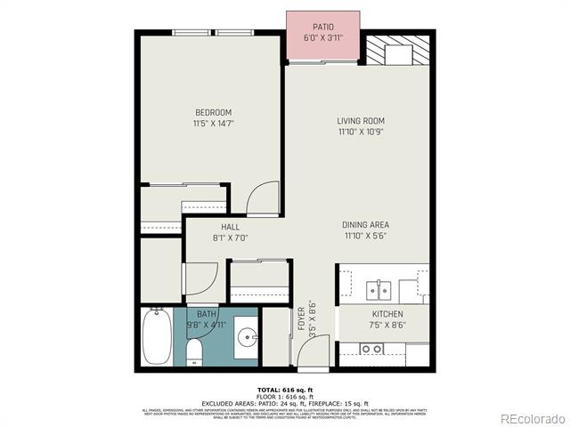 444 S Kittredge Street Unit: 103