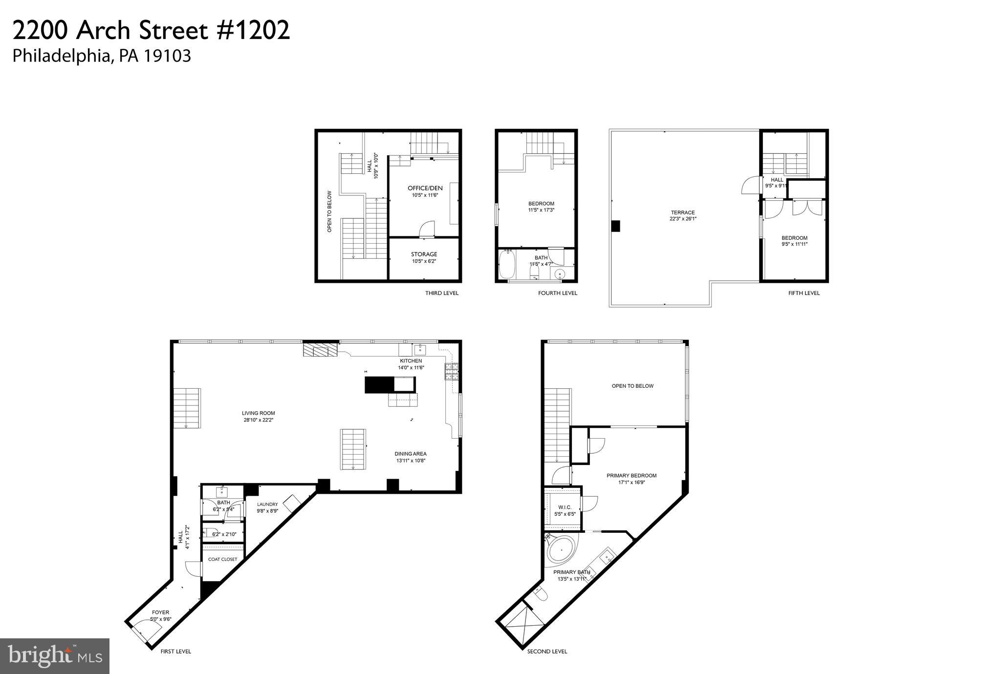 2200 ARCH STREET 1204