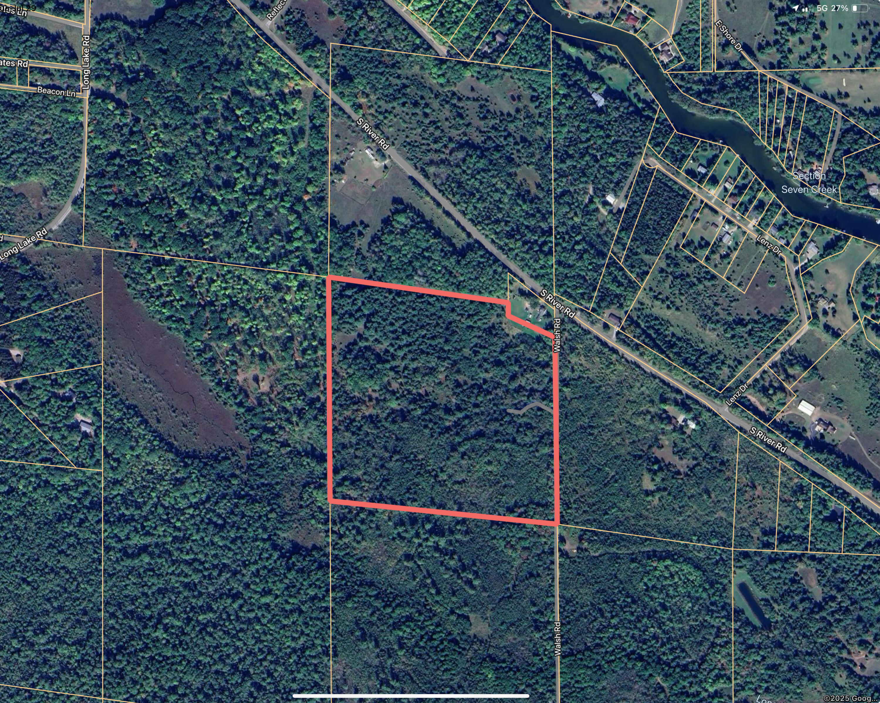 V/L Walsh Road, 36.16 acres