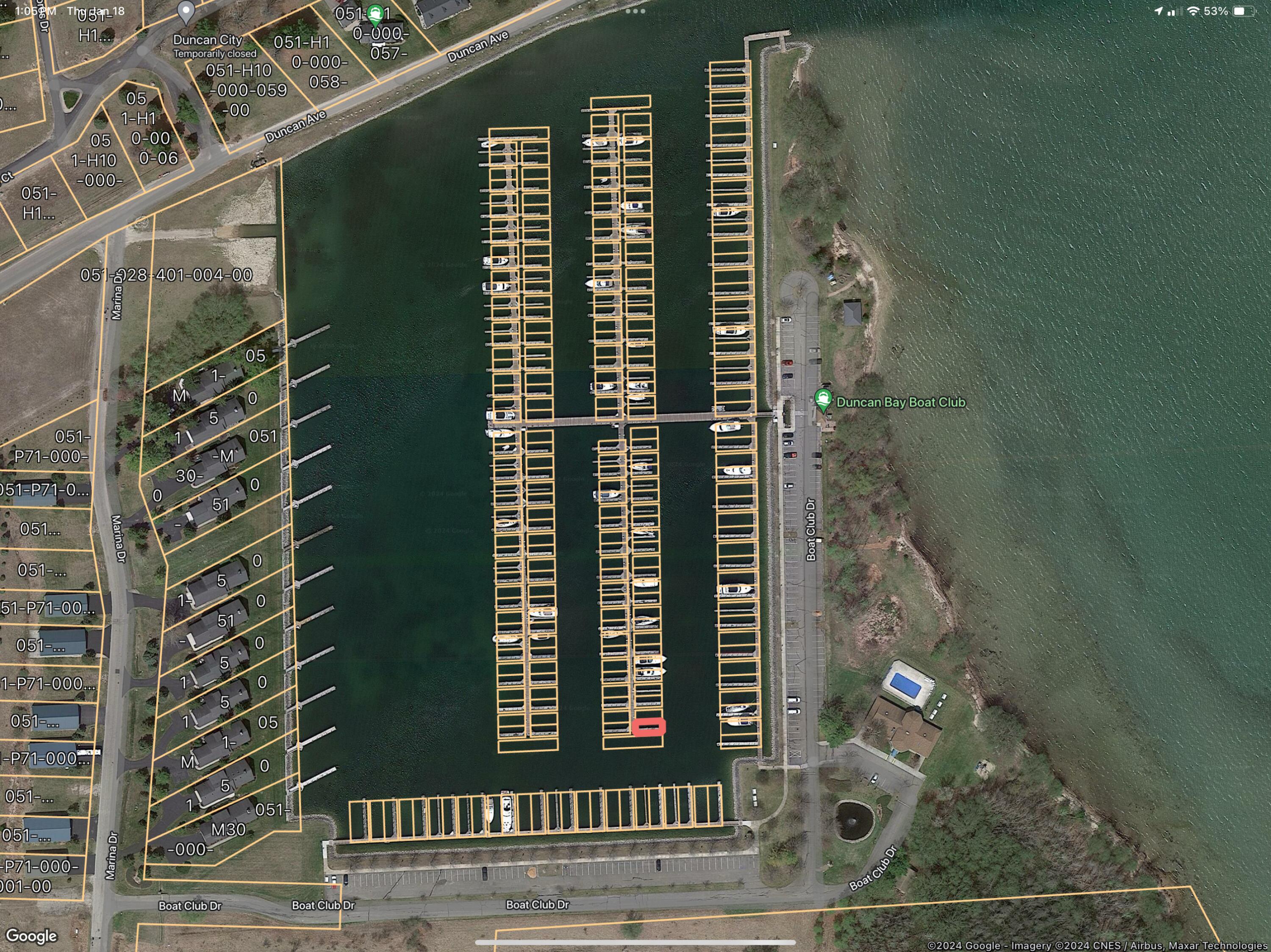 72 Boat Club Drive, Slip 72