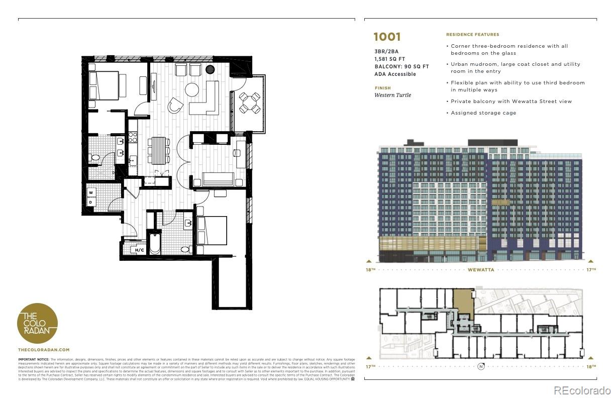 1750 Wewatta Street Unit: 1001