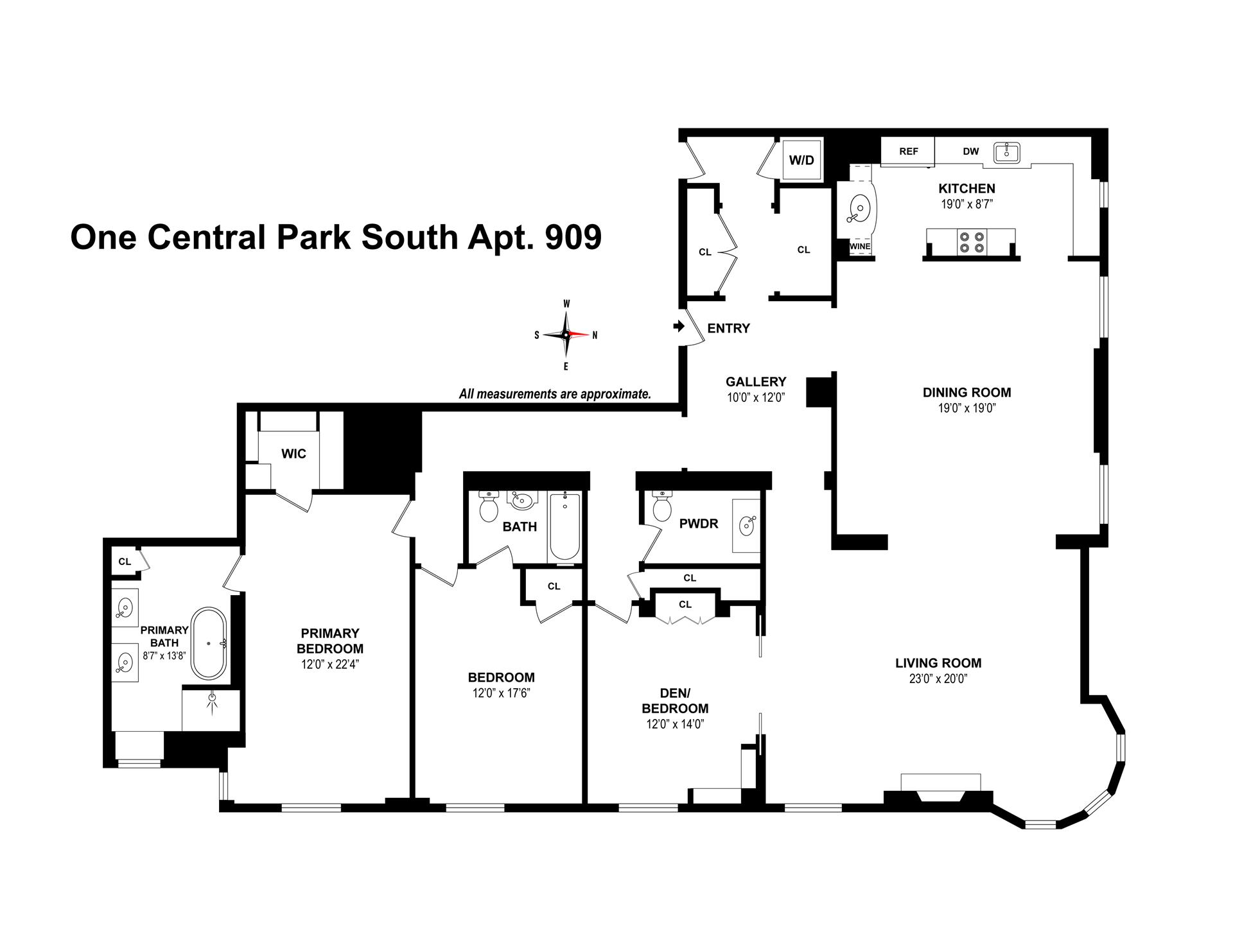 1 CENTRAL Park S 909