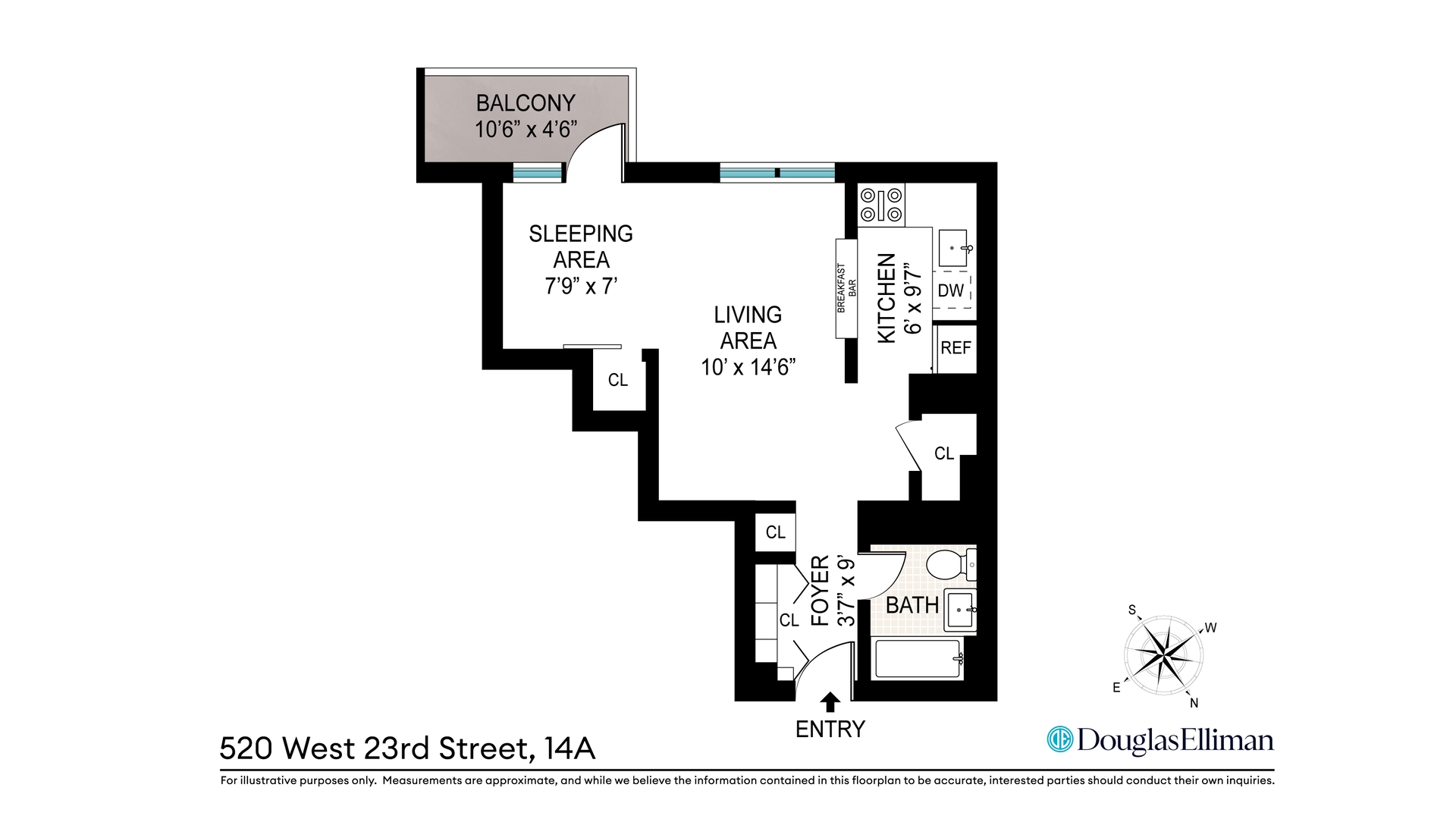 520 W 23RD Street 14A