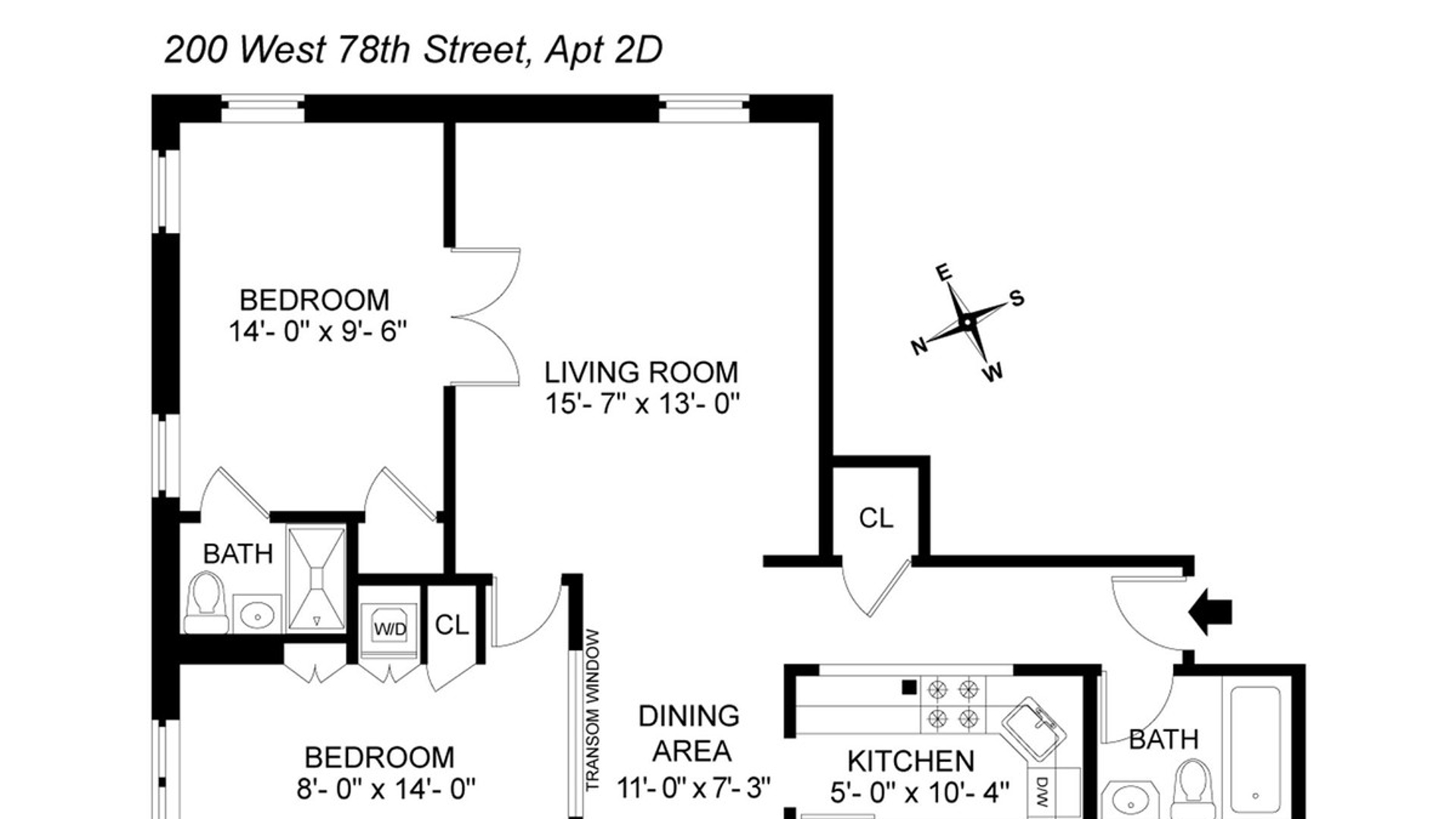 200 W 78TH Street 2D