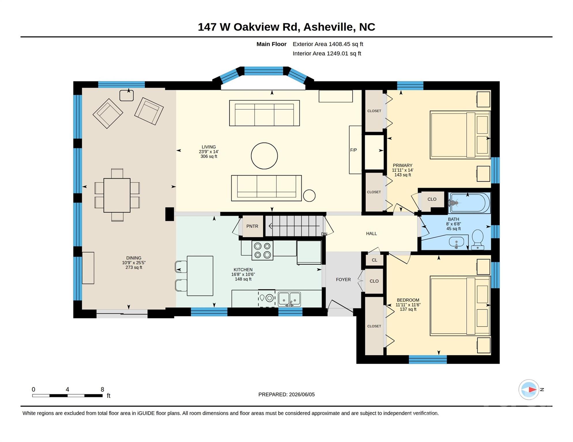 147 W Oakview Road