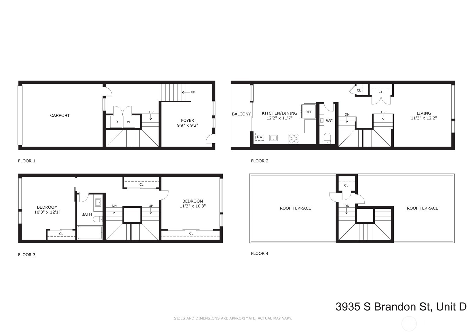 3935 S Brandon Street Unit: Unit D
