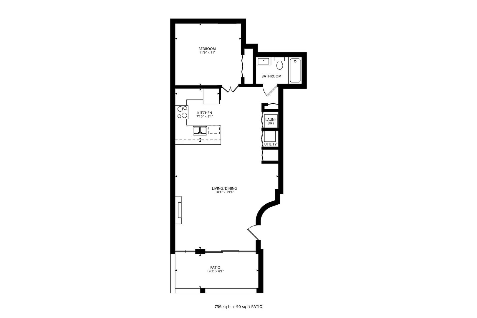 2518 N Willetts Court Unit: 1LN
