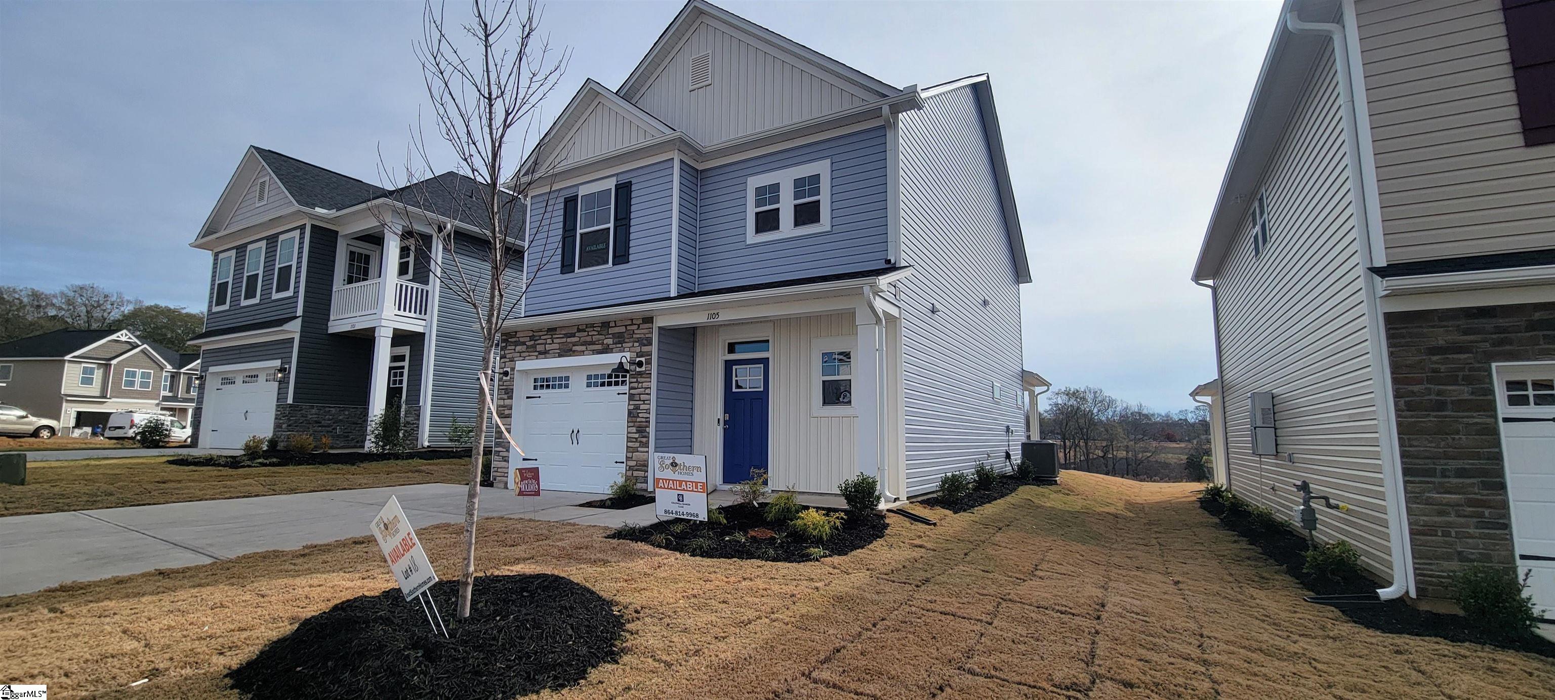 1105 Ogeechee Court Lot 18, Spartanburg Unit: Lot 18