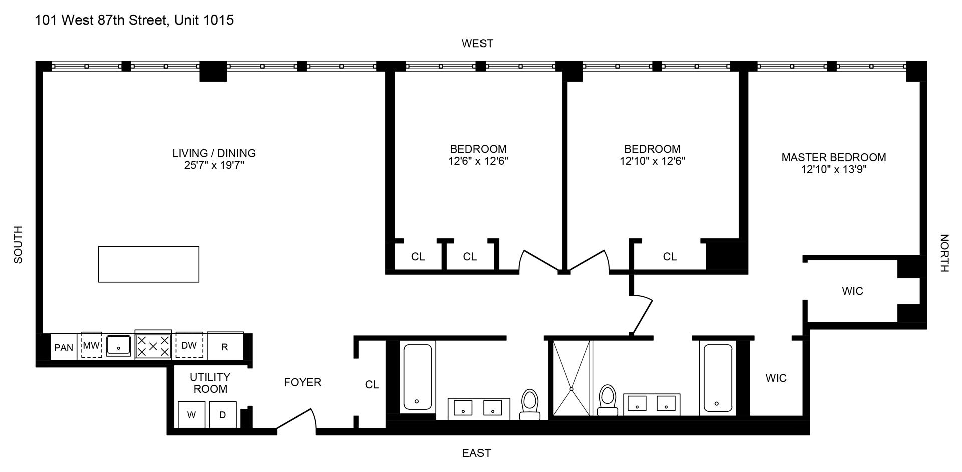101 W 87TH Street 1015