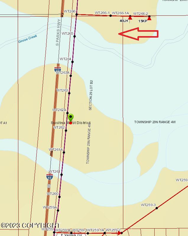 Tr H Mi 93 S Parks Highway