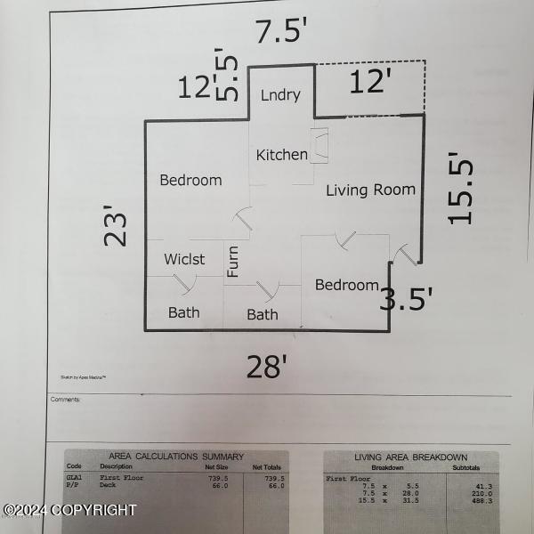 7310 Huntsman cir Circle Unit: 17H``
