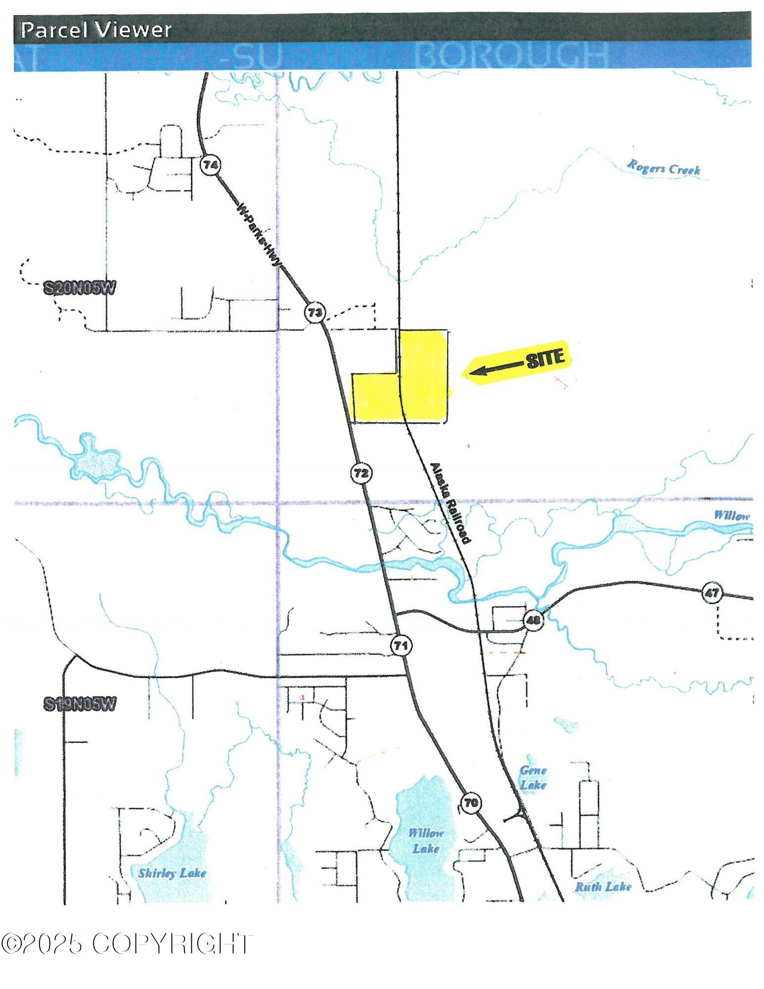 Mile 72 Parks Highway