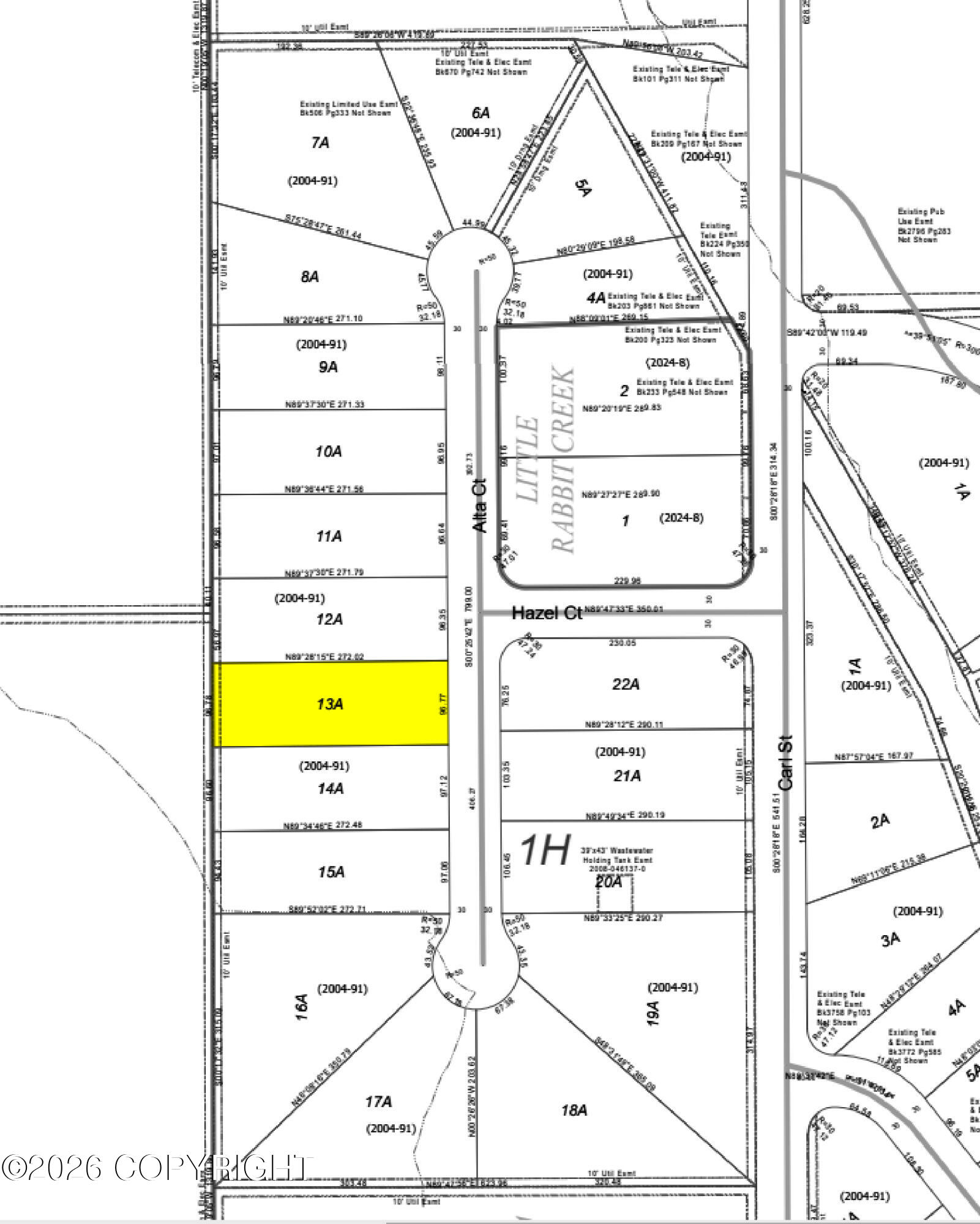 Lot 13A Alta Court