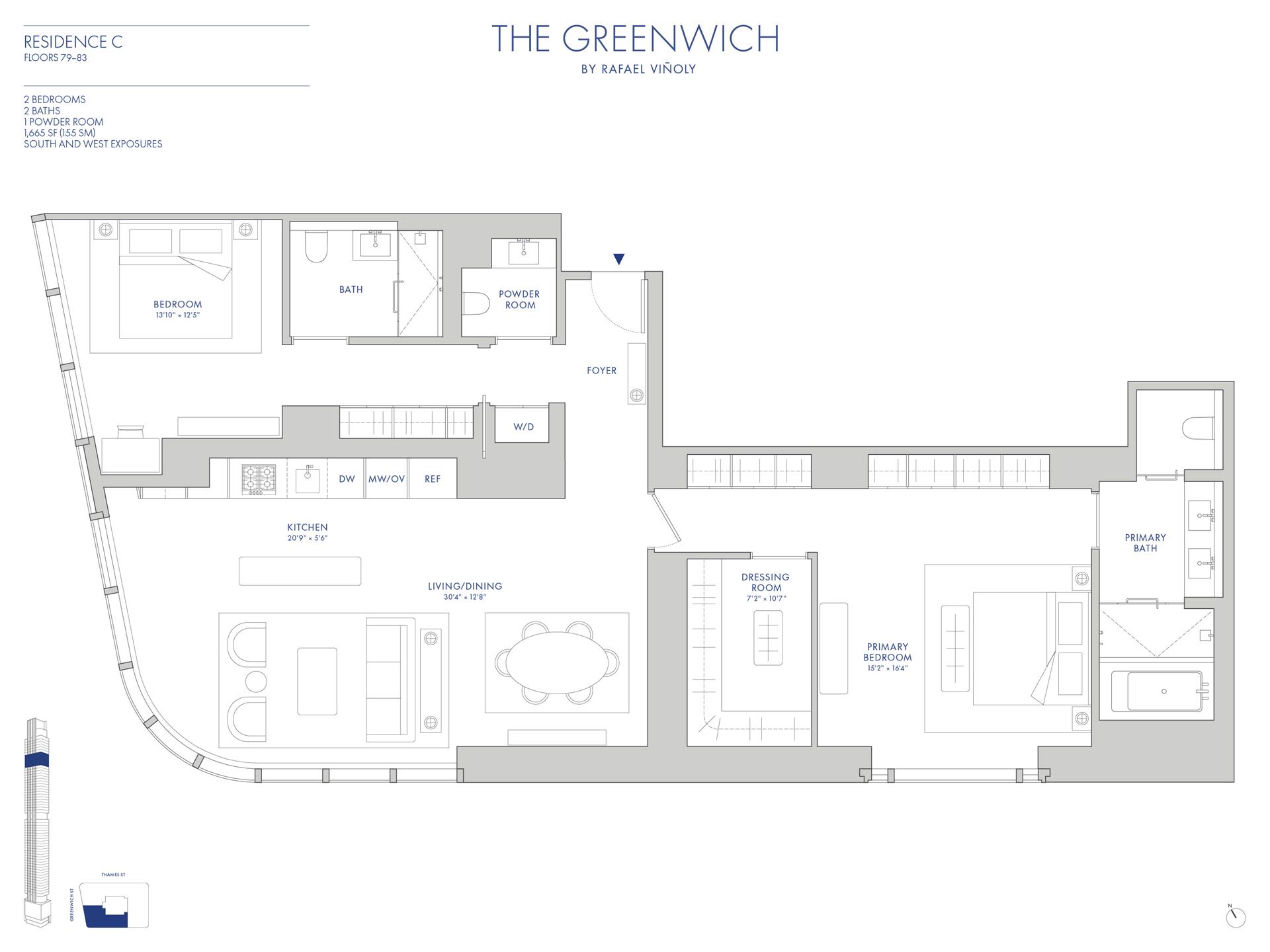 125 GREENWICH Street 79C