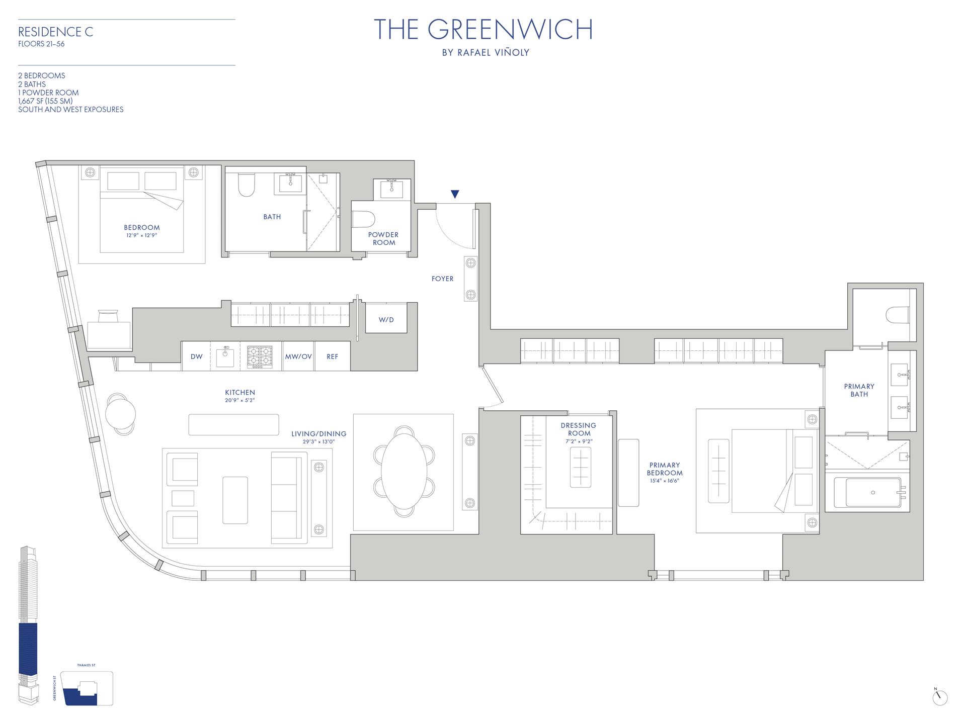 125 GREENWICH Street 39C