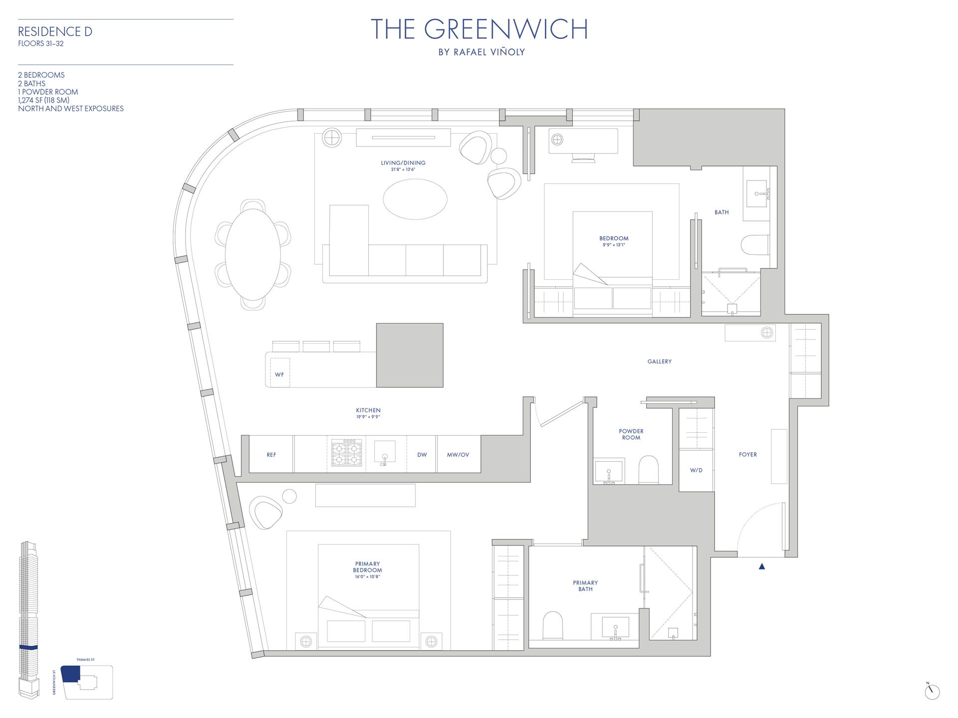 125 GREENWICH Street 31D
