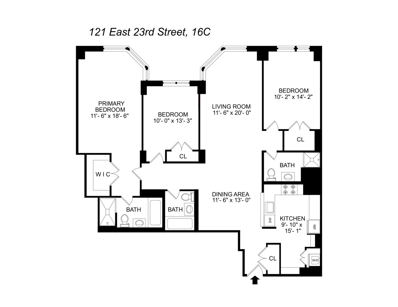 121 E 23RD Street 16C