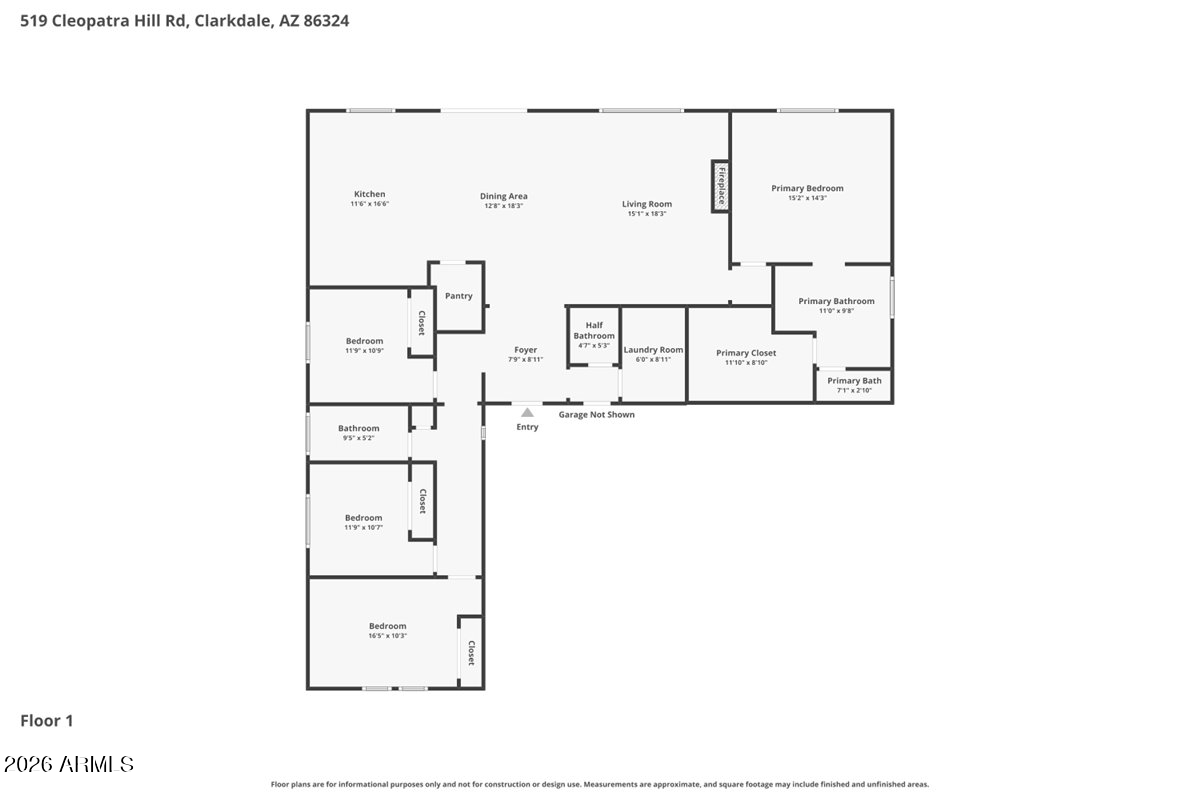 519 Cleopatra Hill Road