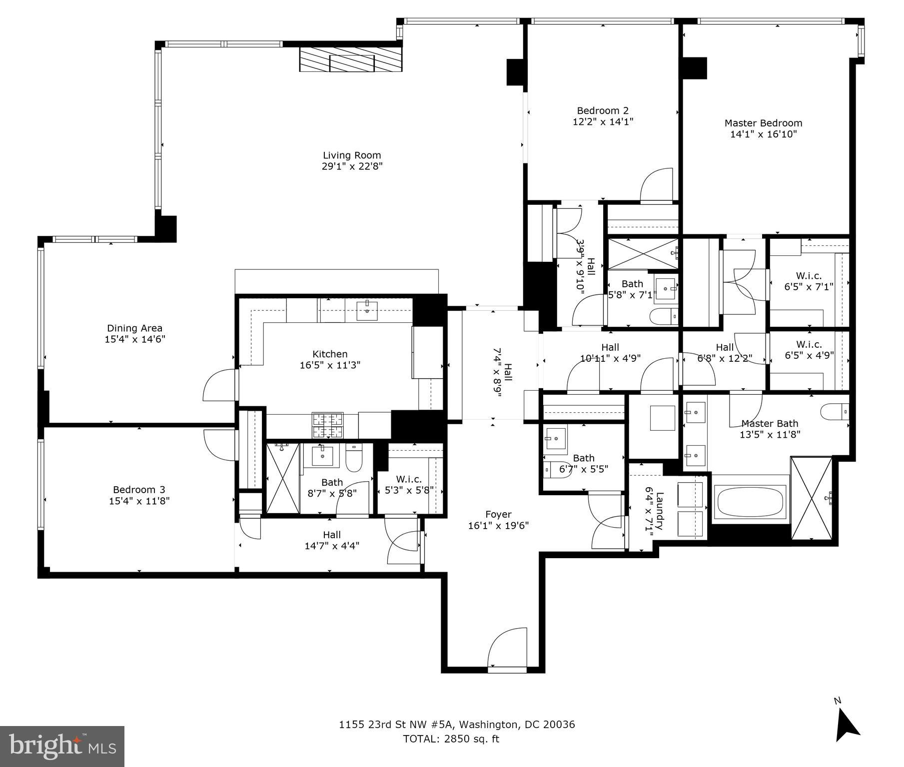 1155 23rd STREET NW Unit: 5A