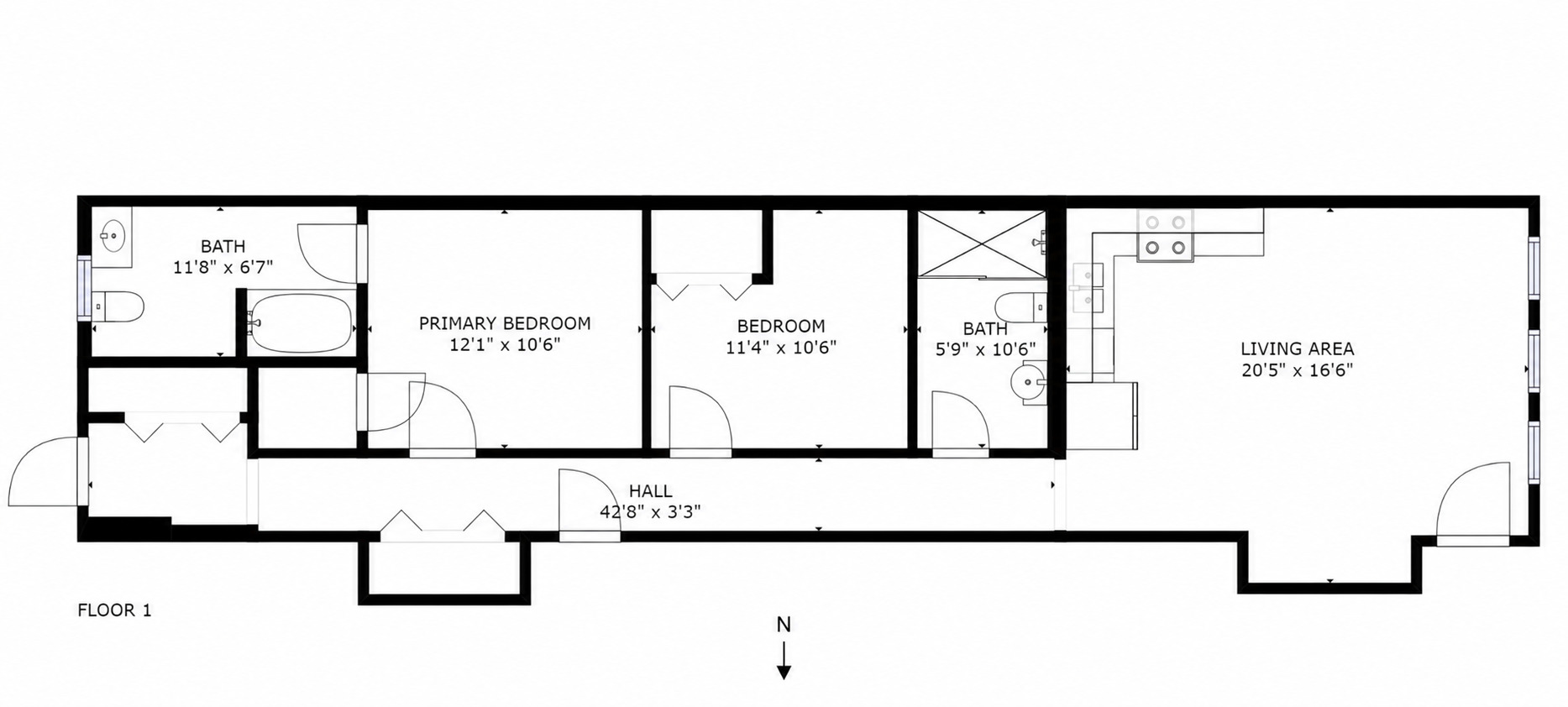 523 N Racine Avenue Unit: 1