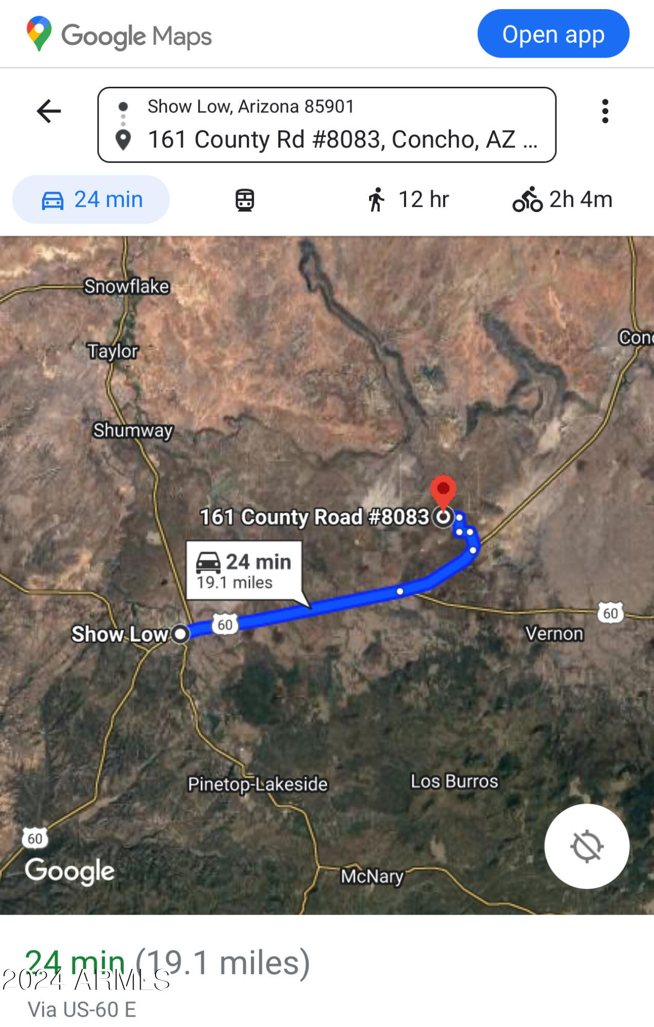 161 N County Road, 8083, Concho Unit: 8083