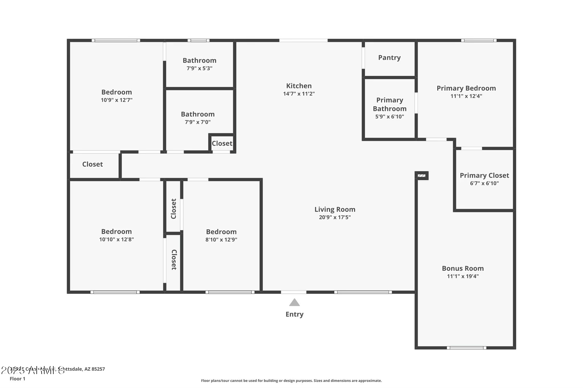 7255 E CORONADO Road