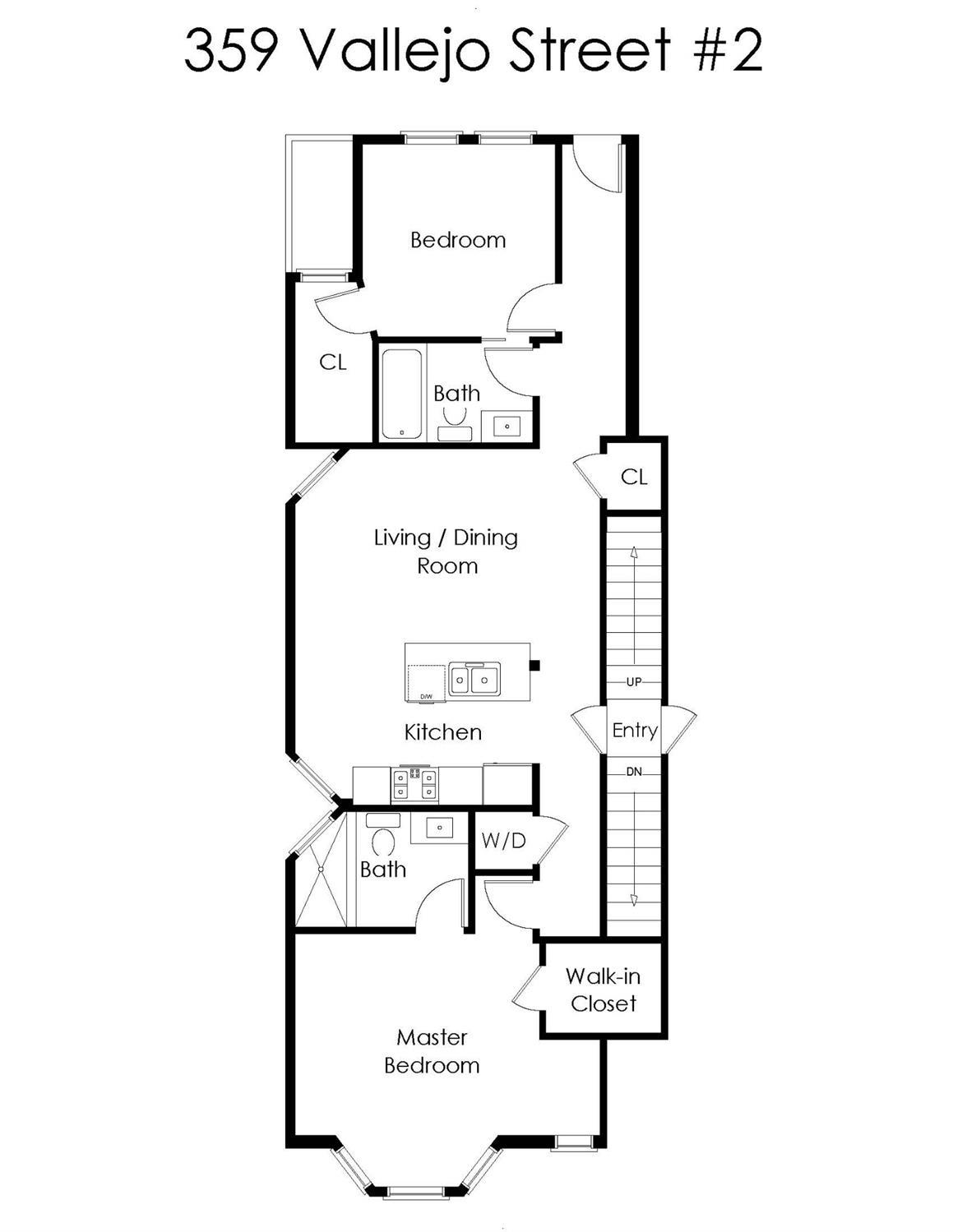 359 Vallejo Street Unit: 2