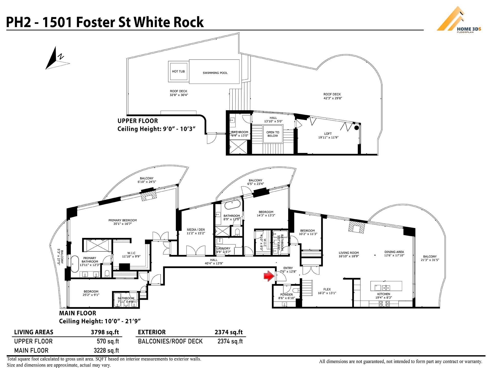 PH 2 1501 FOSTER STREET Unit: PH 2