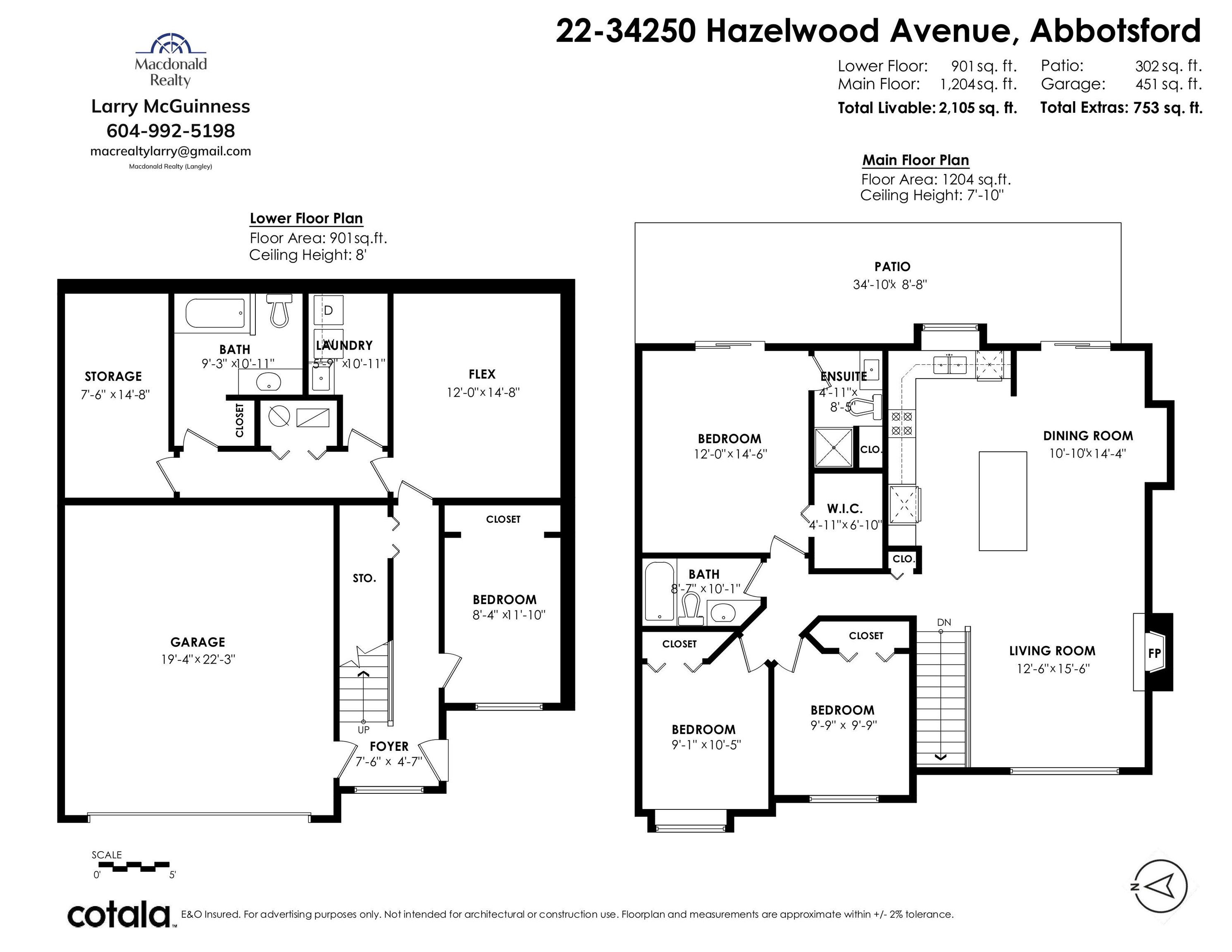 22 34250 HAZELWOOD AVENUE Unit: 22