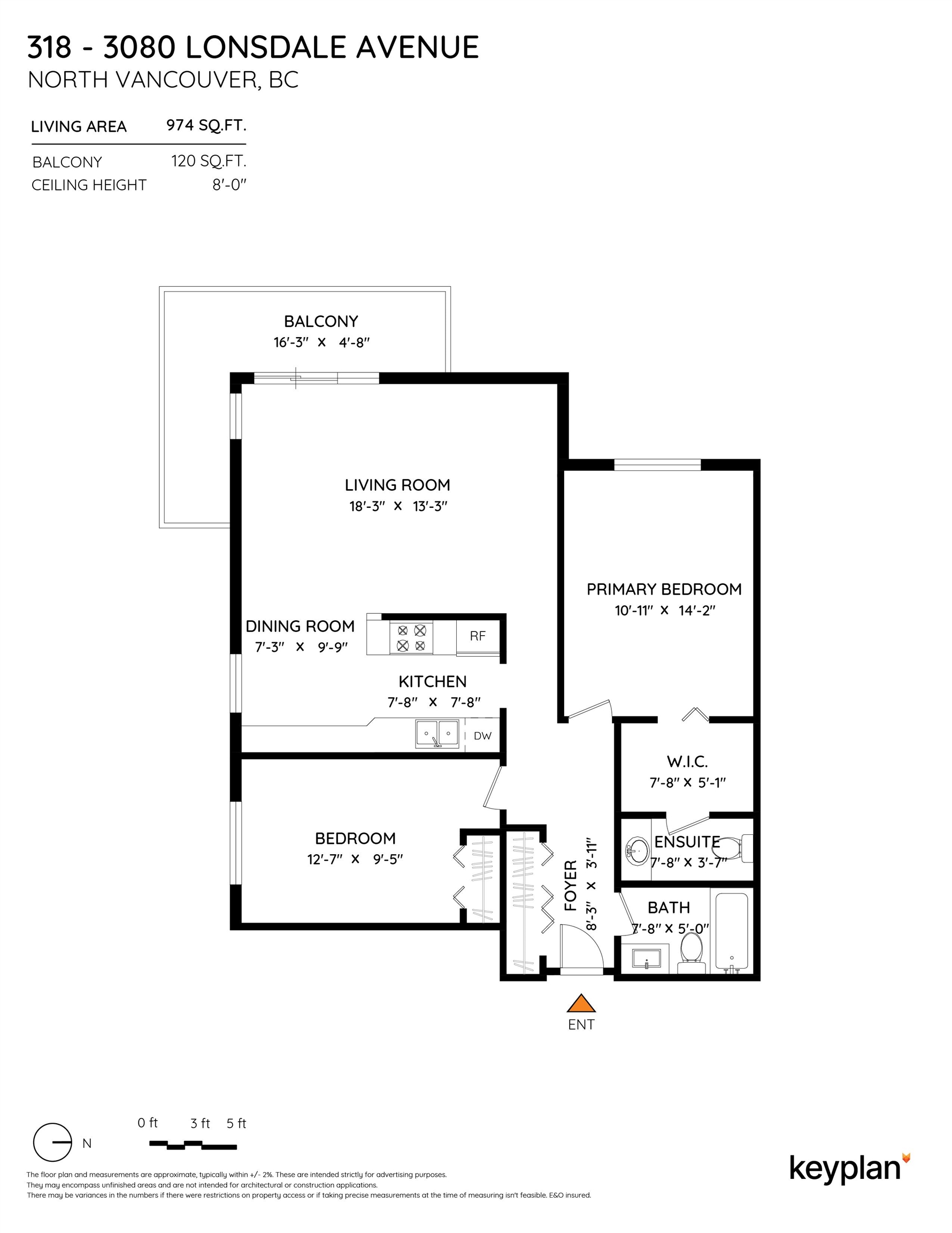 318 3080 LONSDALE AVENUE Unit: 318