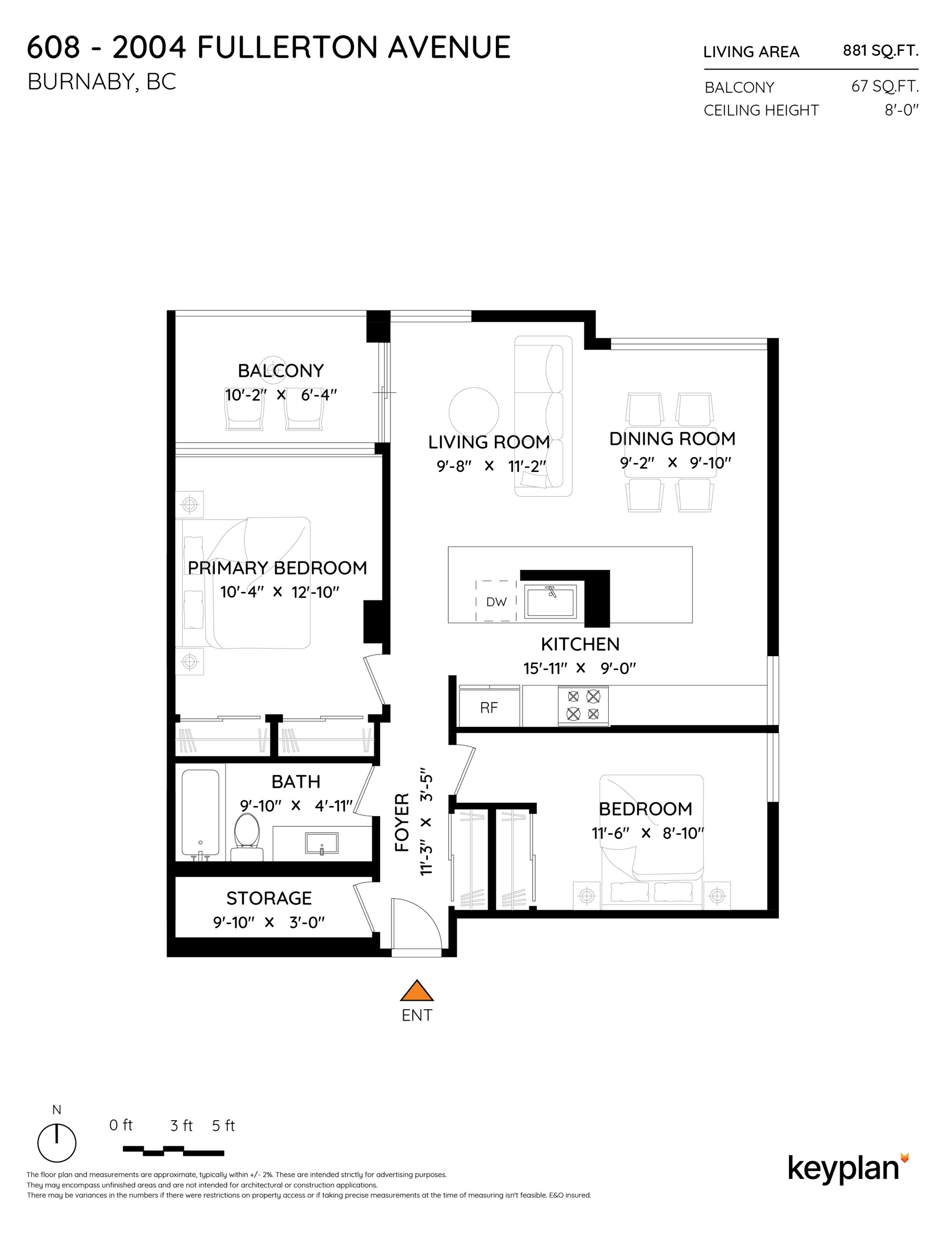 608 2004 FULLERTON AVENUE Unit: 608