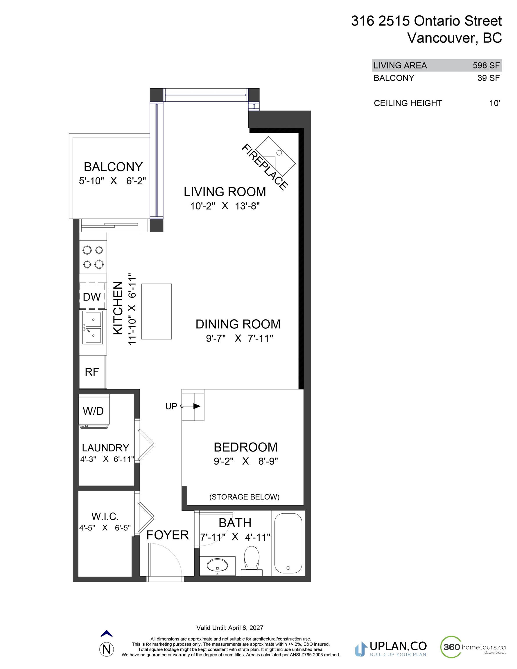 316 2515 ONTARIO STREET Unit: 316