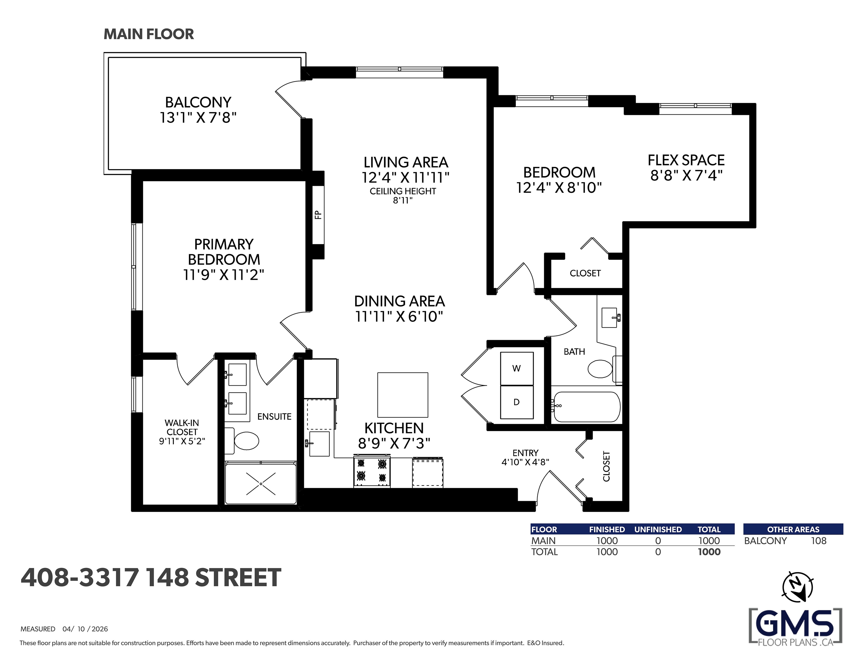 408 3317 148 STREET Unit: 408