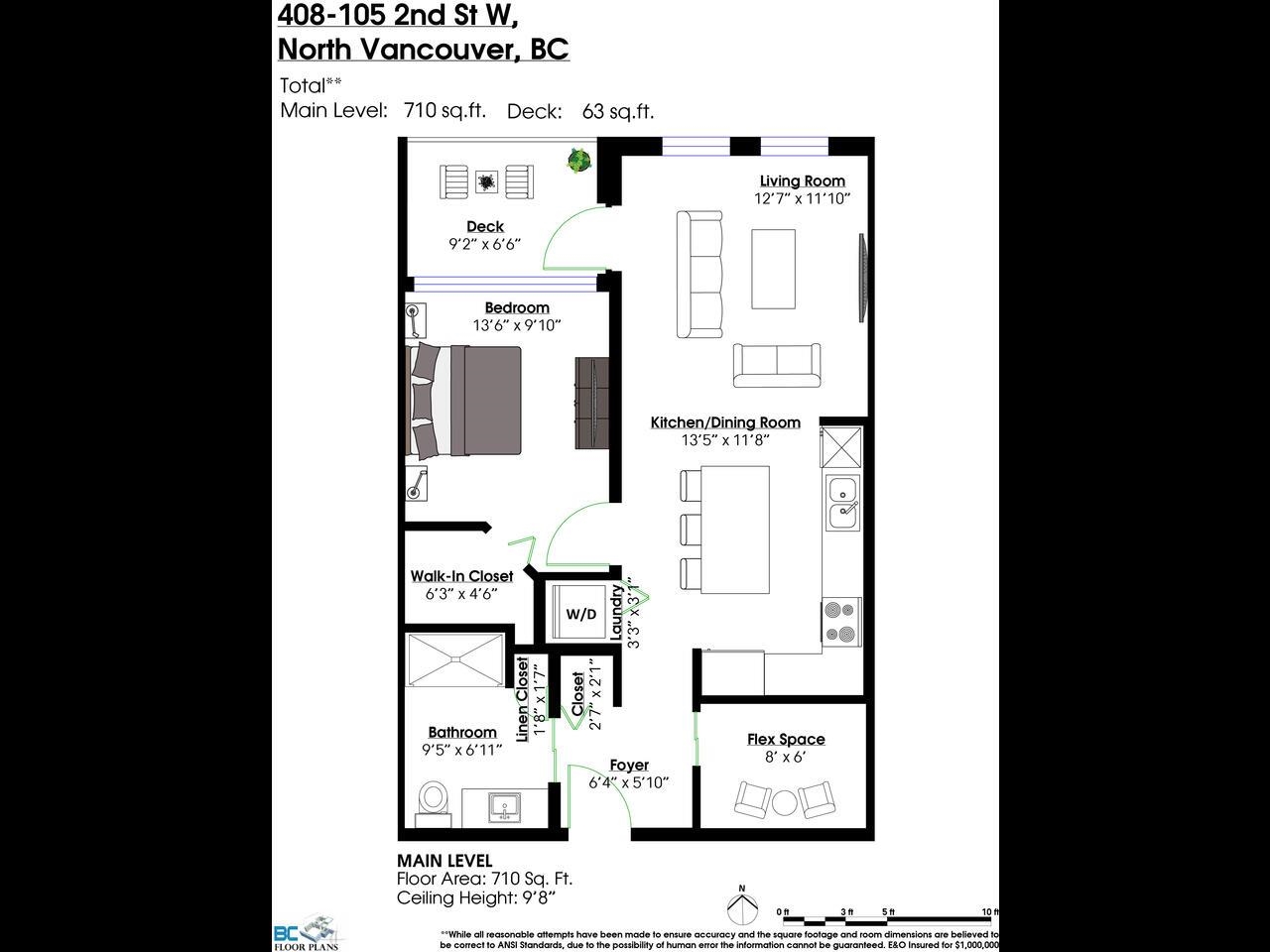 408 105 W 2ND STREET Unit: 408