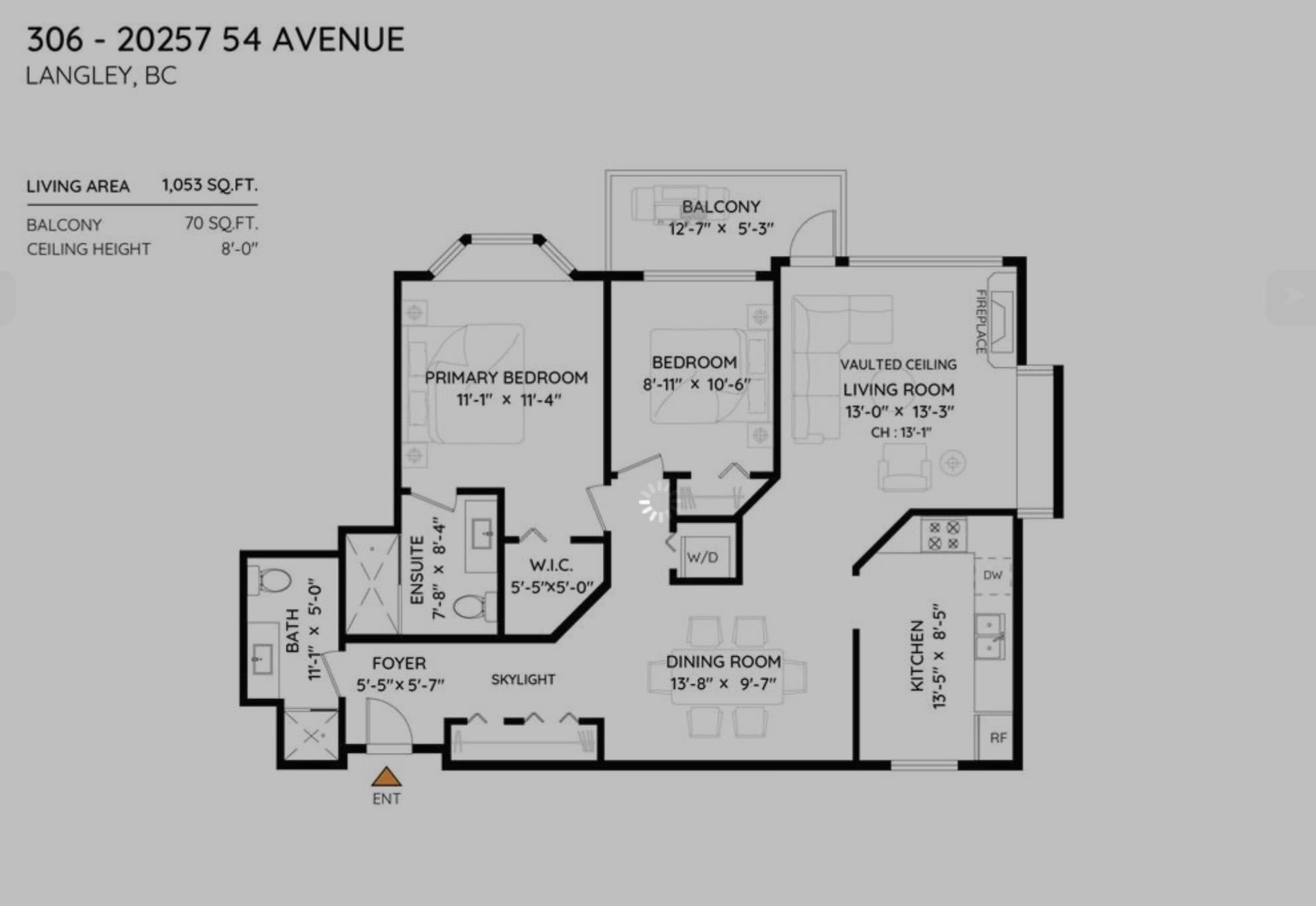 306 20257 54 AVENUE Unit: 306