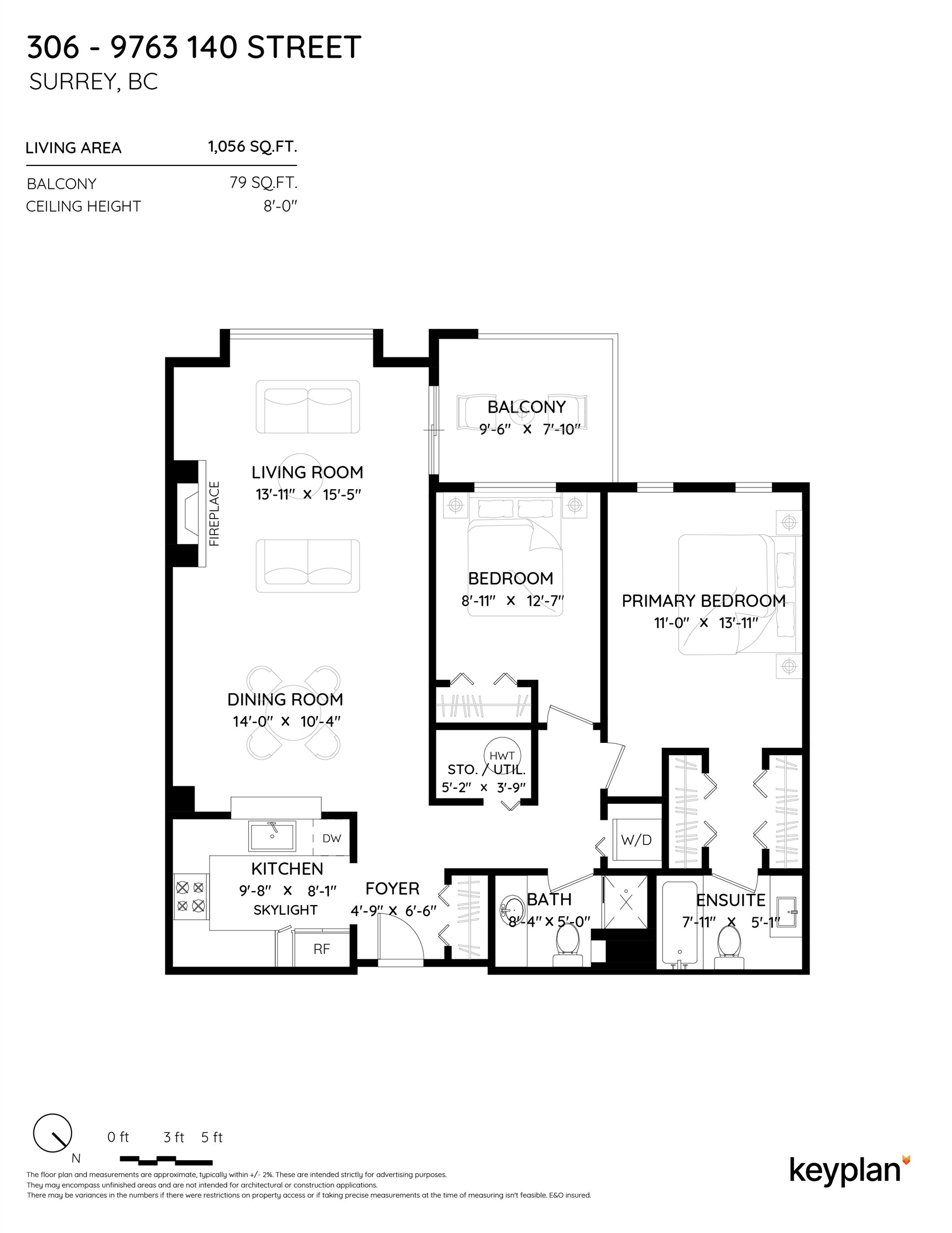 306 9763 140 STREET Unit: 306